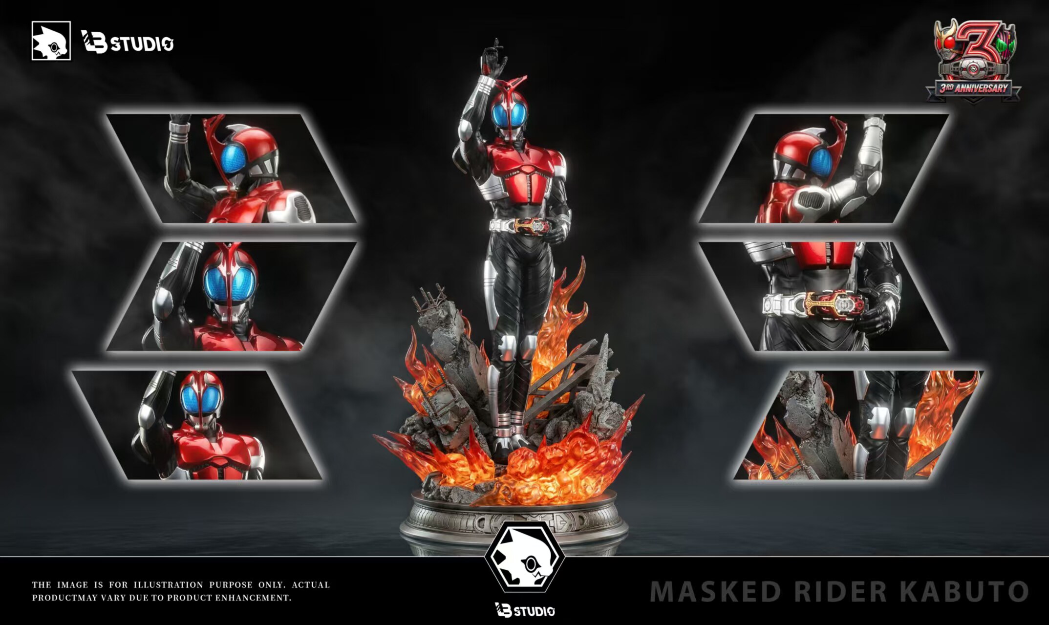 LB Studio - Kamen Rider Kabuto Rider Form Kamen Rider