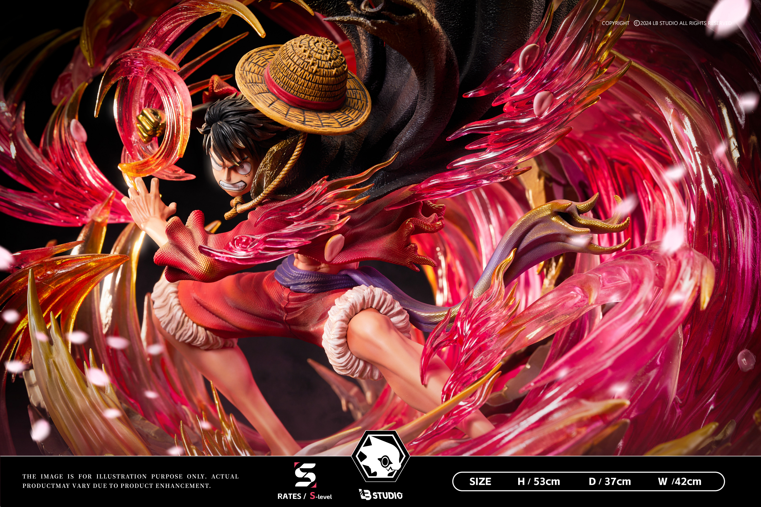 LB Studio - One Piece Haki Luffy