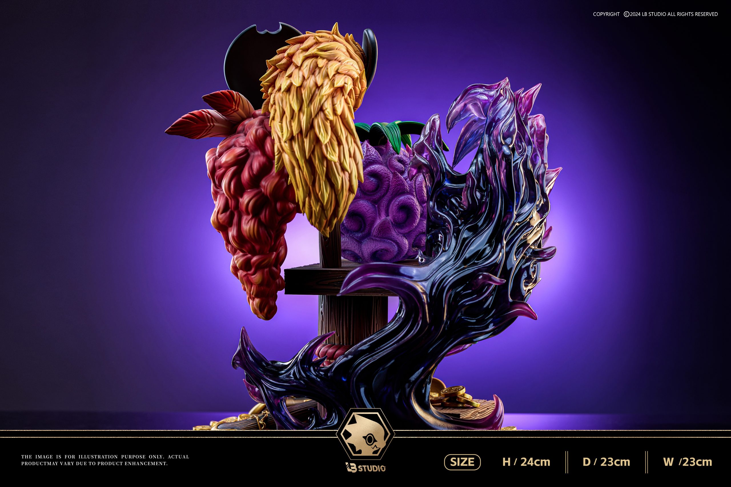 LB Studio - One Piece Table fruit Series #2 Yami Yami no Mi