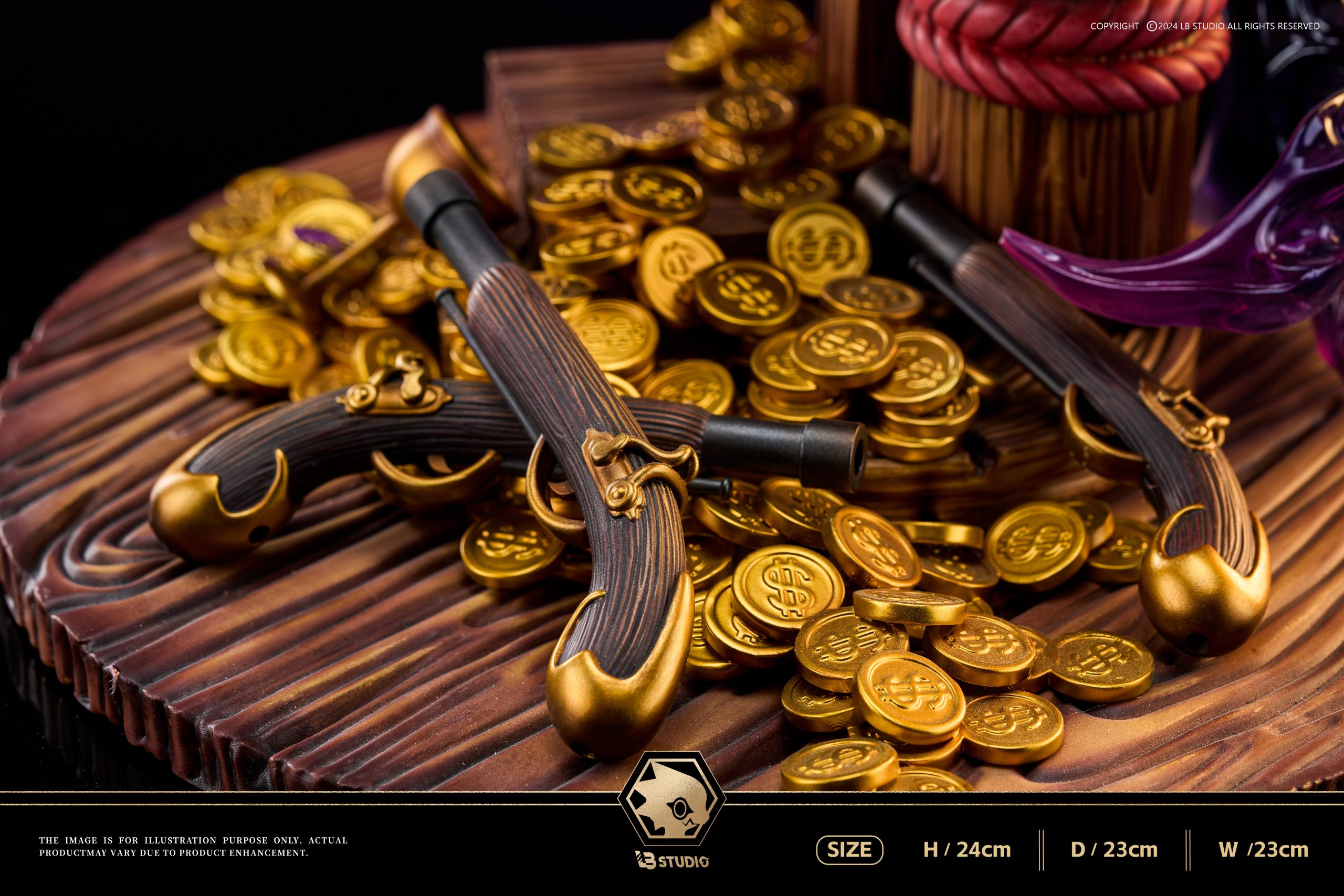 LB Studio - One Piece Table fruit Series #2 Yami Yami no Mi