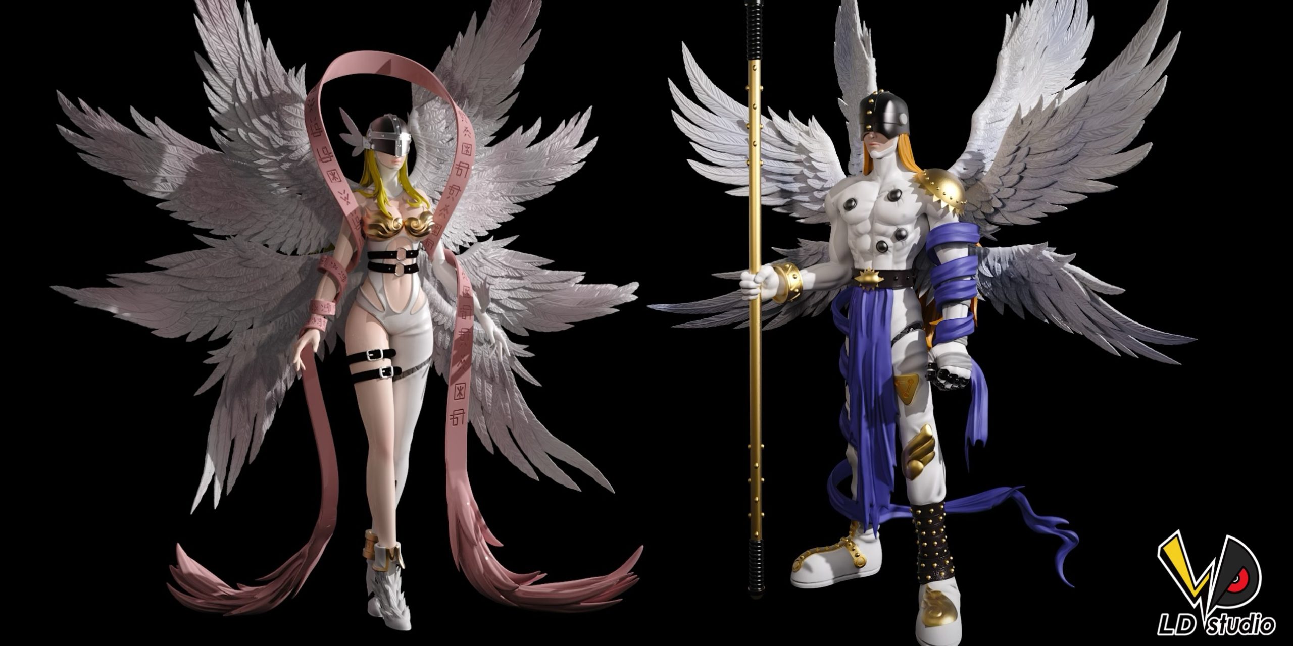 LD Studio - Digimon Digimental of Light Digimental of Hope Angewomon Angemon