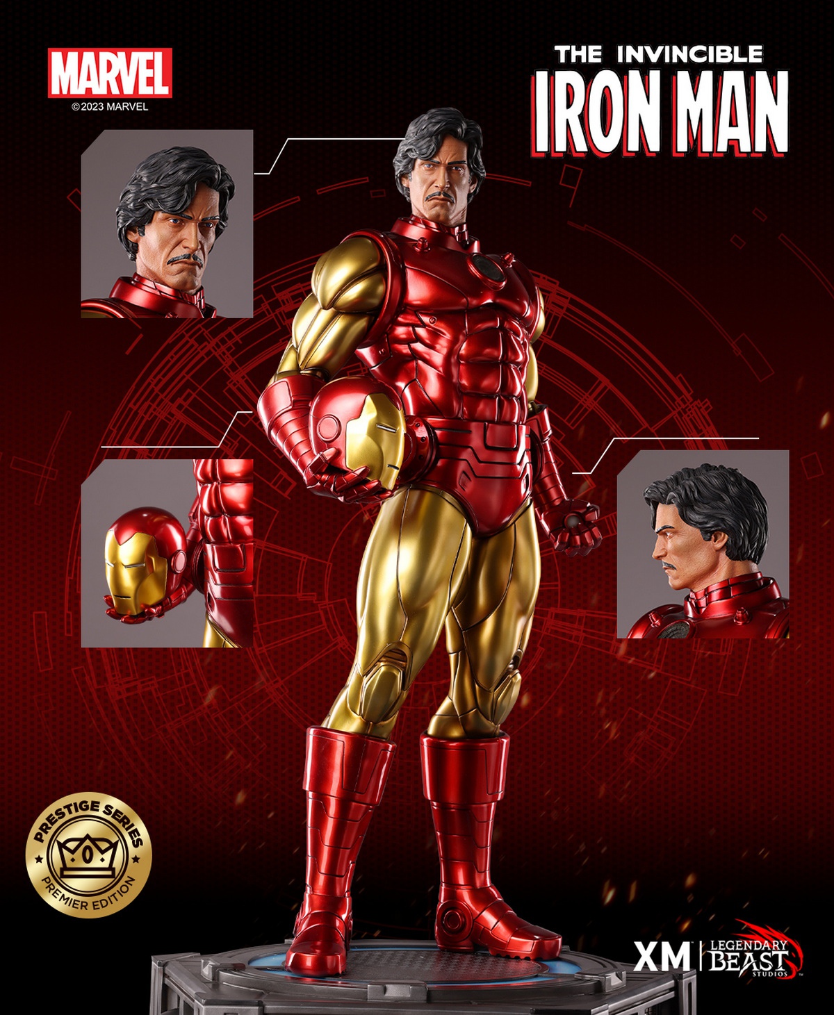 LEGENDARY BEAST Studio - Marvel 1/3 IRON MAN (Licensed)
