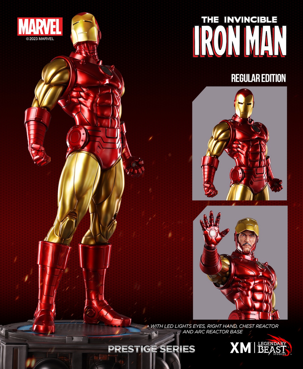 LEGENDARY BEAST Studio - Marvel 1/3 IRON MAN (Licensed)