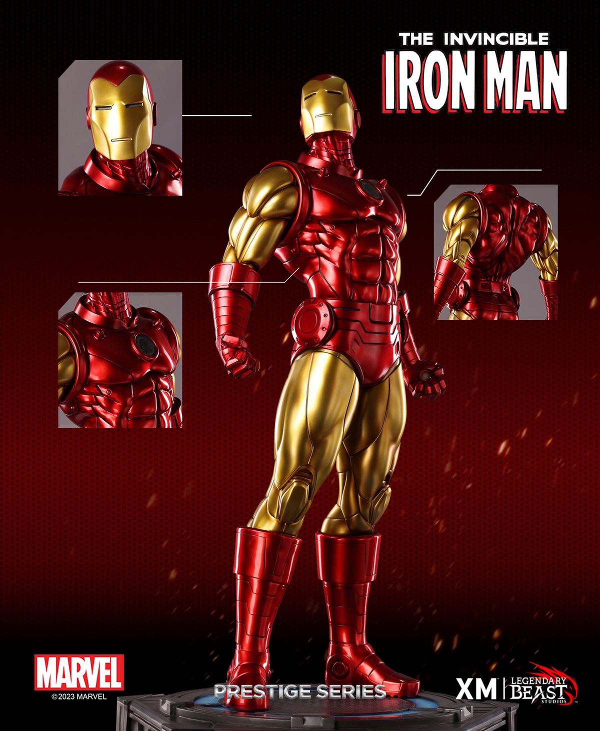 LEGENDARY BEAST Studio - Marvel 1/3 IRON MAN (Licensed)