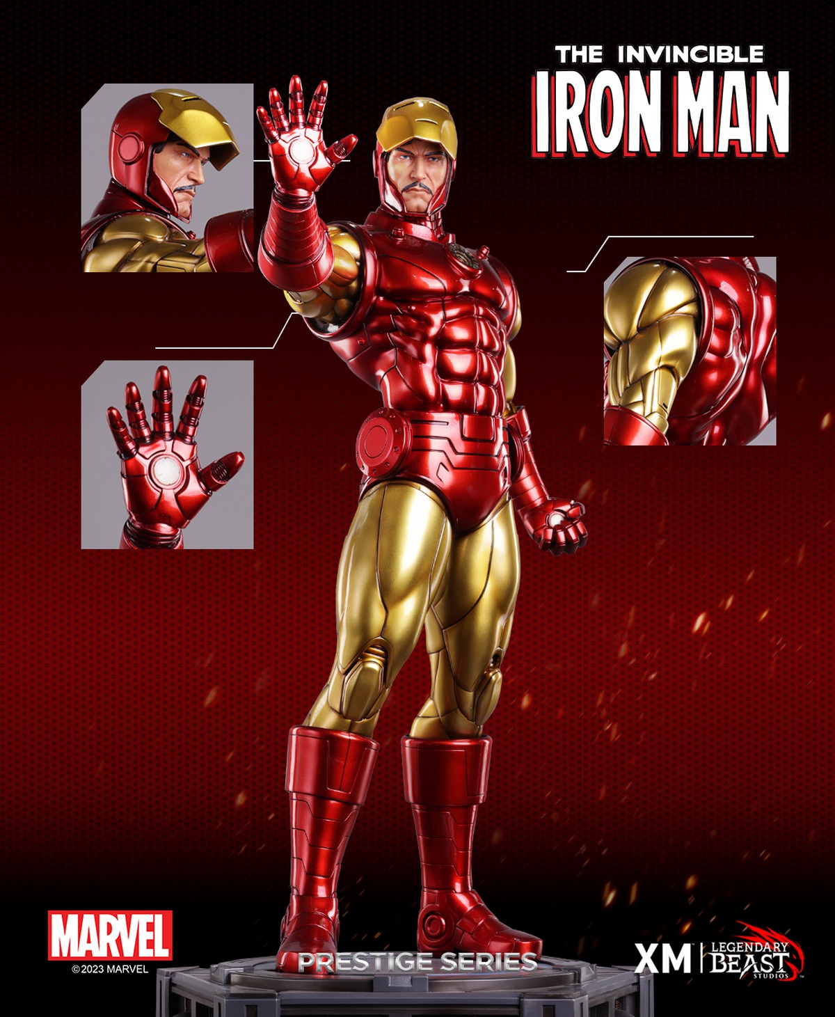 LEGENDARY BEAST Studio - Marvel 1/3 IRON MAN (Licensed)
