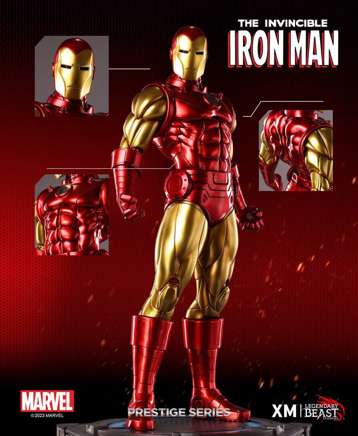 LEGENDARY BEAST Studio - Marvel 1/3 IRON MAN (Licensed)
