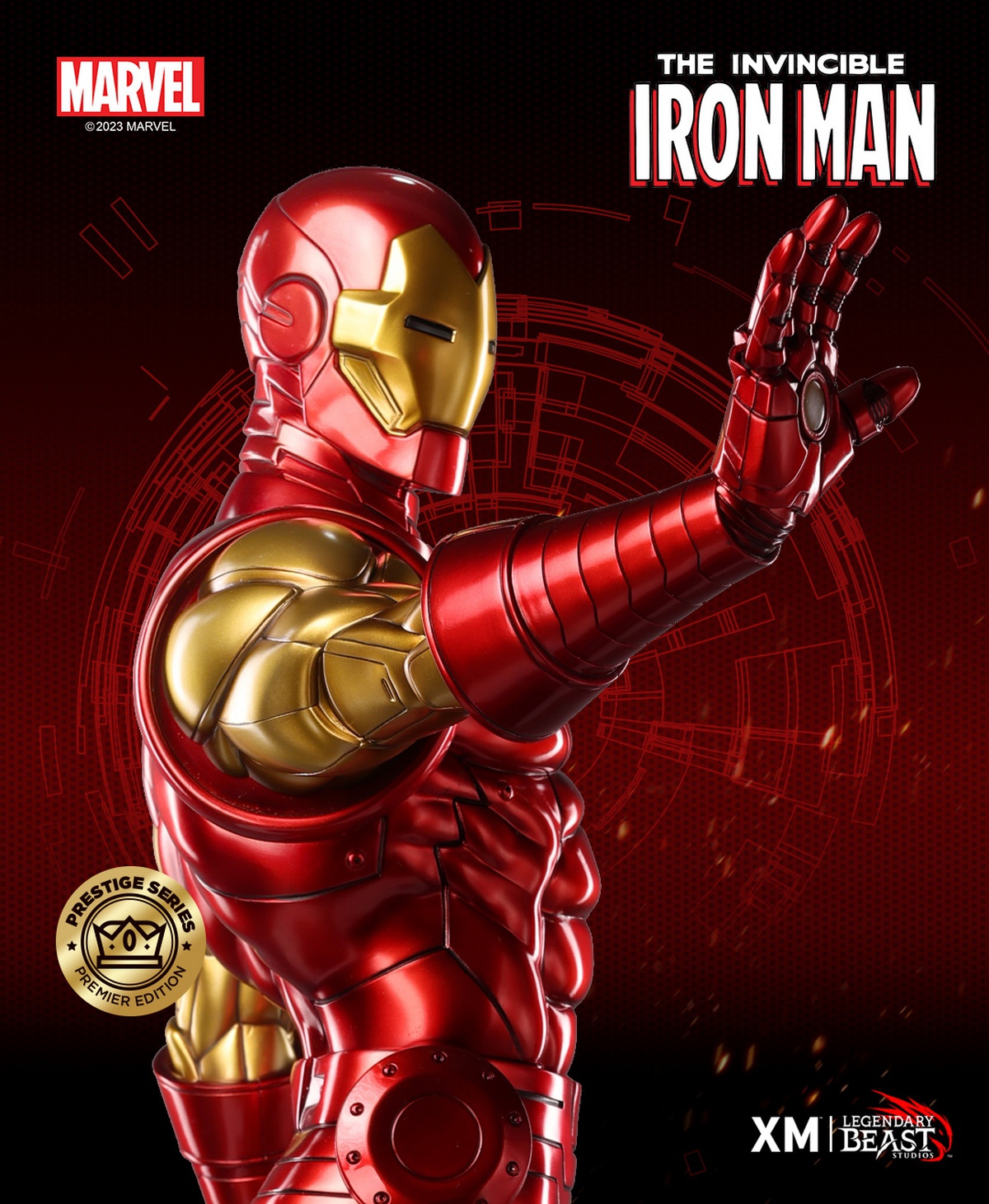 LEGENDARY BEAST Studio - Marvel 1/3 IRON MAN (Licensed)