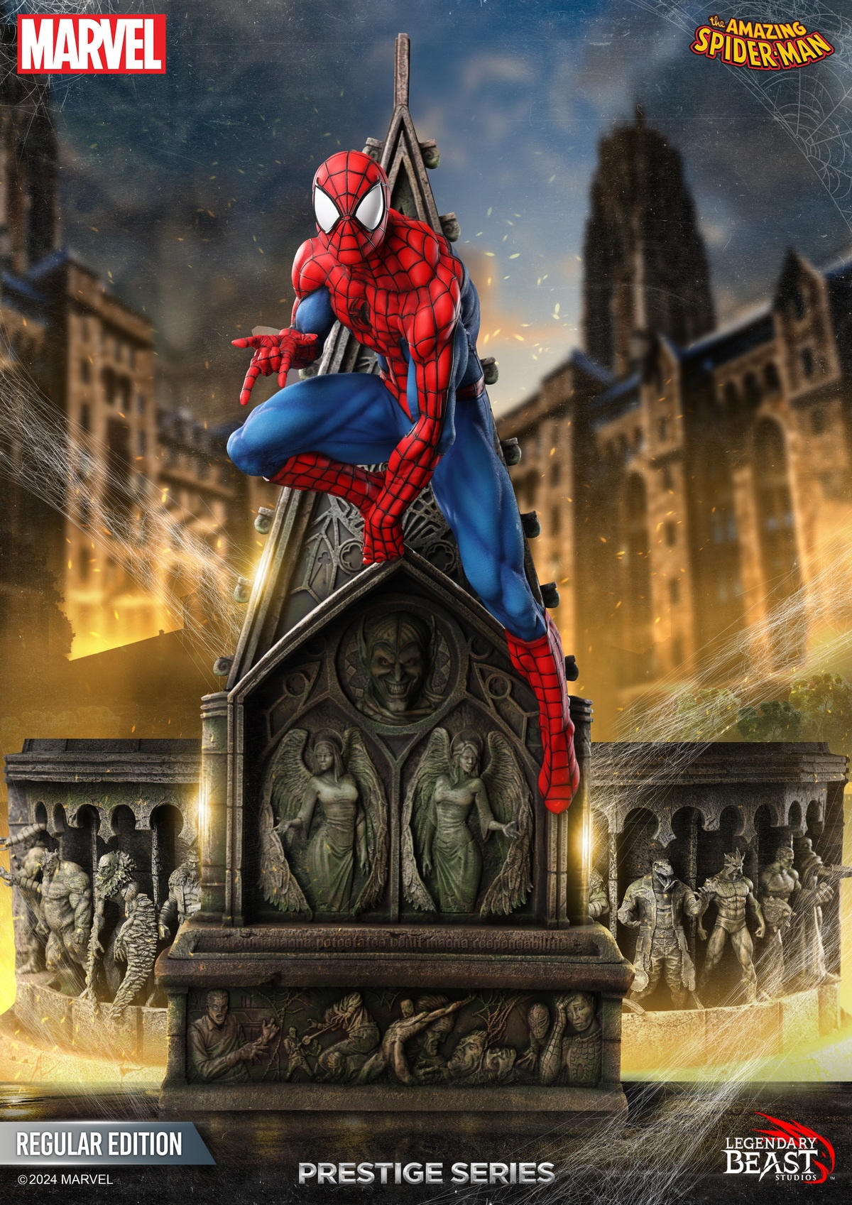 LEGENDARY BEAST Studio - Marvel 1/3 Spider-Man LBSPS1SPIV101 & LBSPS1SPIV201 (Licensed)