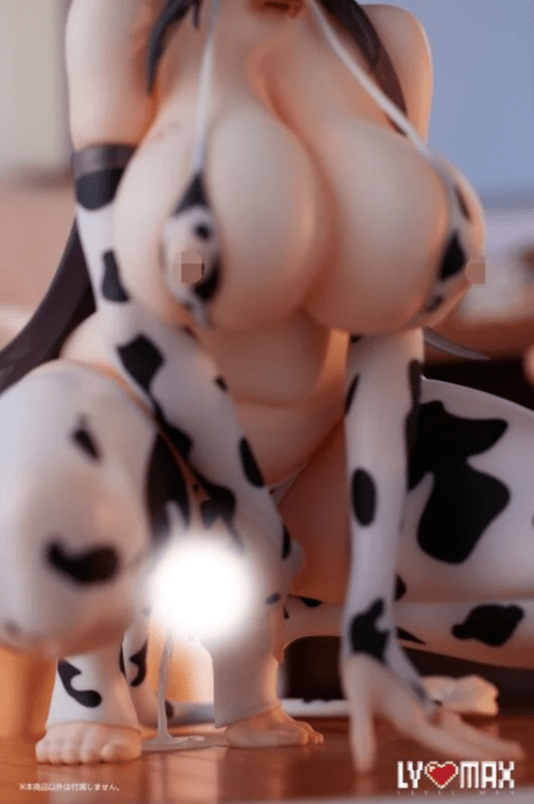 LEVEL MAX Studio - Original Cow color pattern Bikini Senior Black Fu