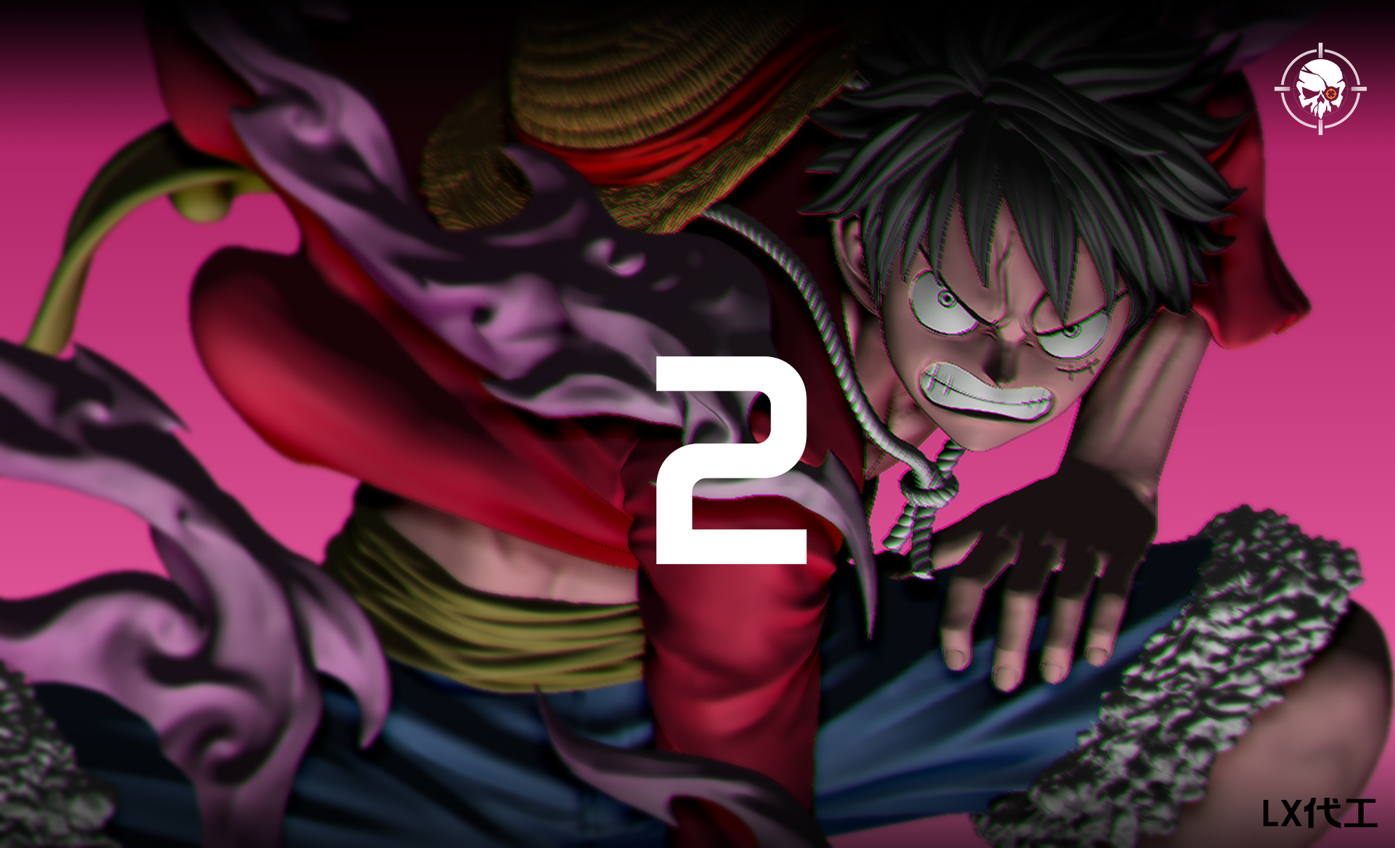 LX Studio - One Piece Gear Second - Monkey D. Luffy