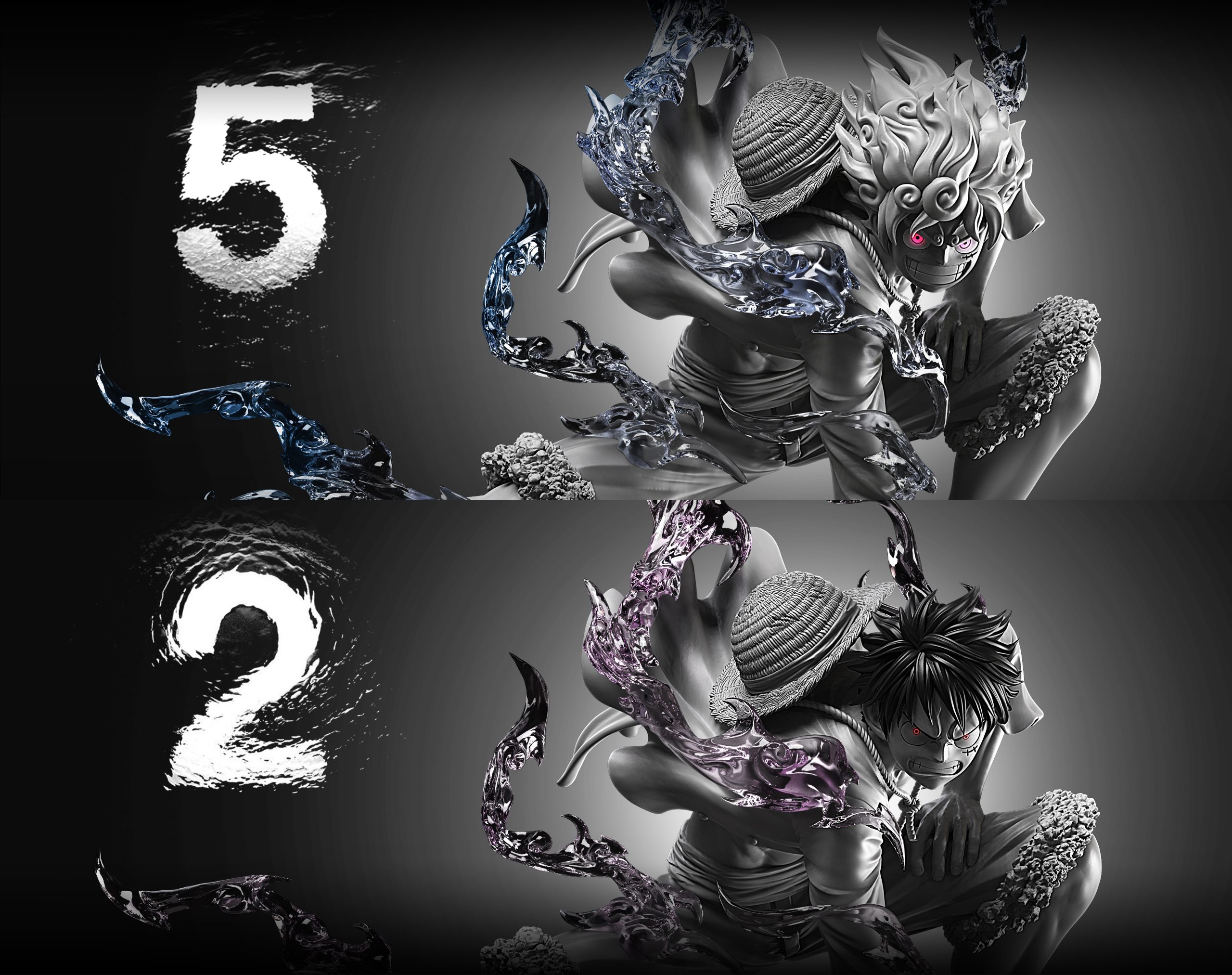 マイニング落ちグラボセット luffy ♪Build: Straw Hat Luffy | One Piece | Satisfying beat