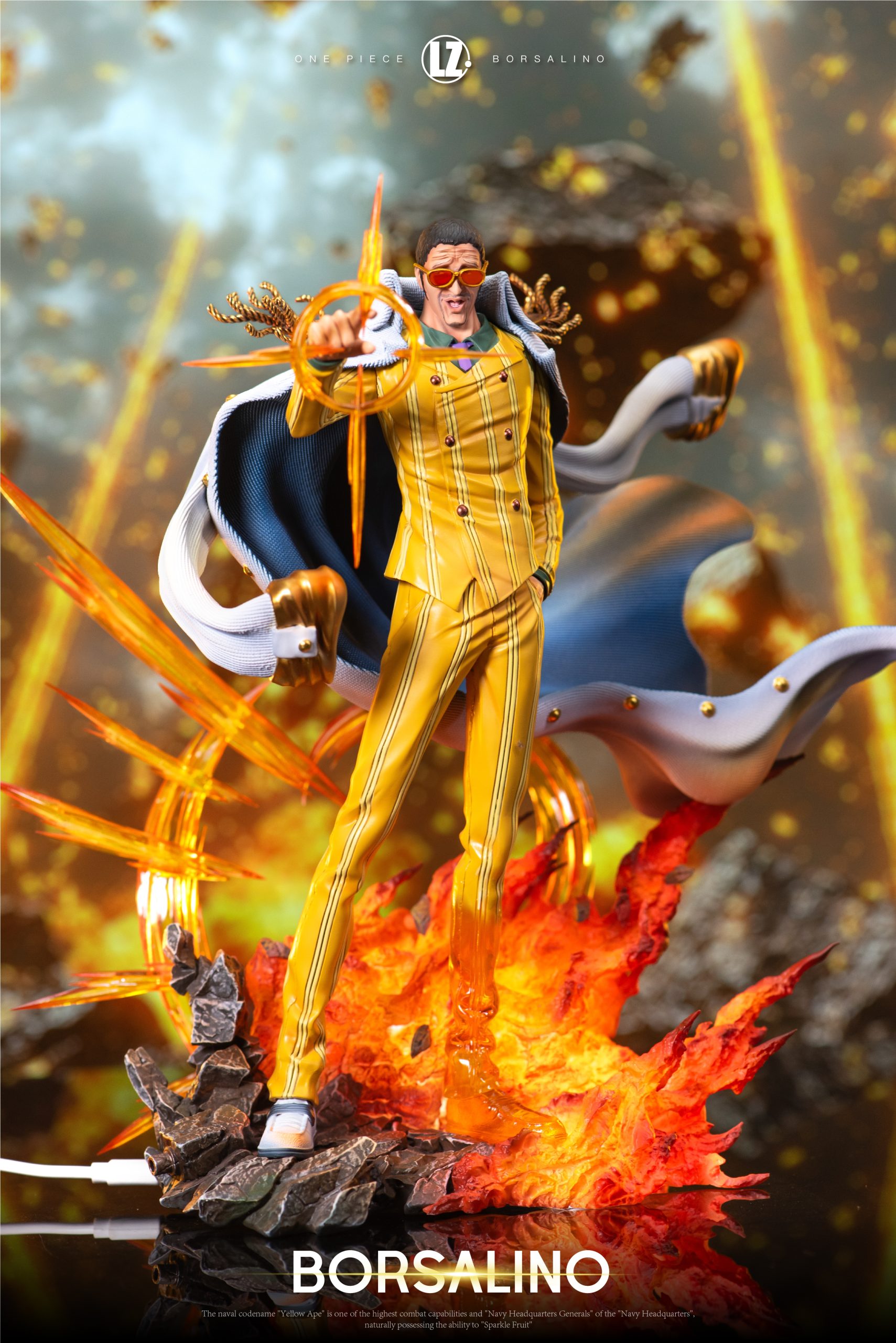 LZ Studio – One Piece Borsalino - elevenGK Anime Collectibles