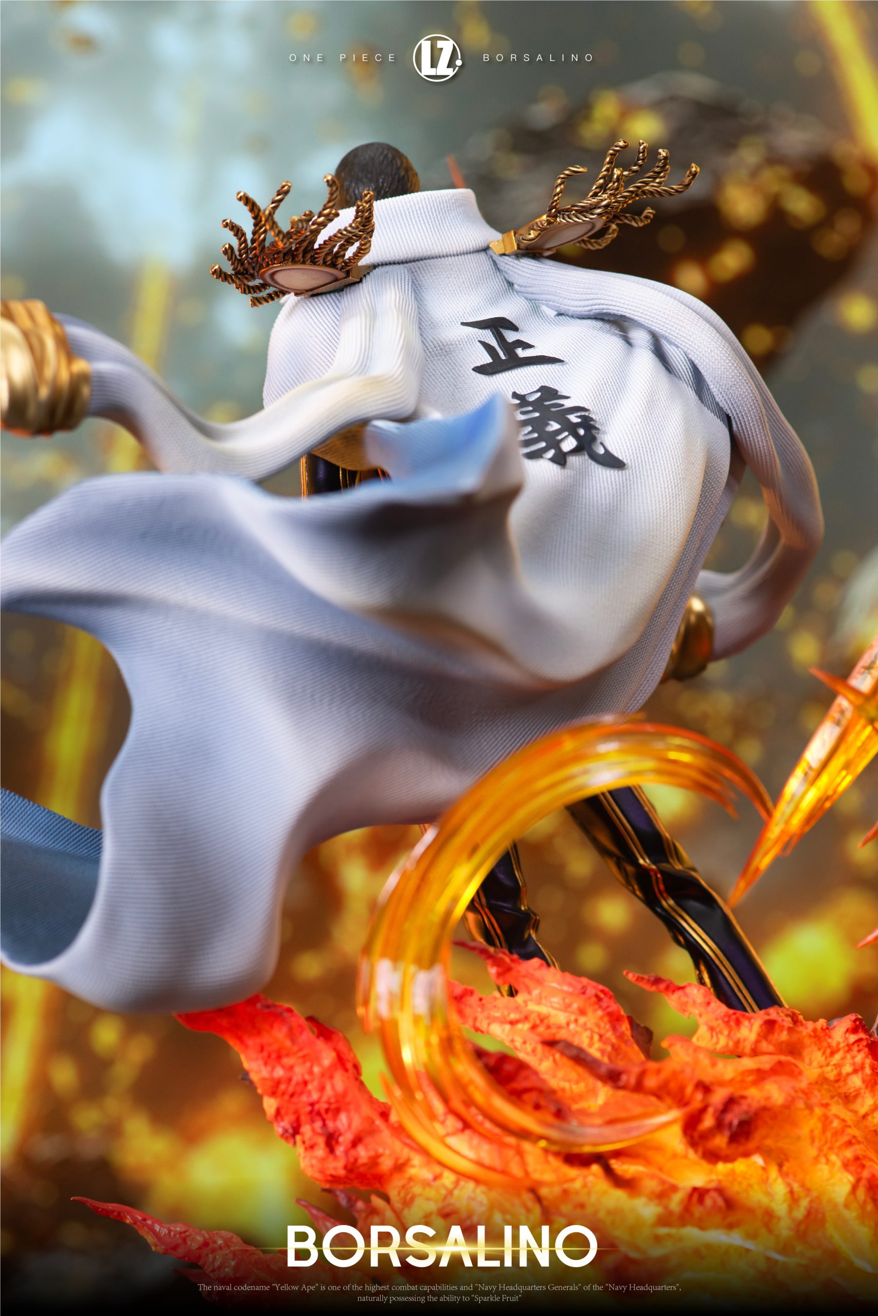 LZ Studio – One Piece Borsalino - elevenGK Anime Collectibles
