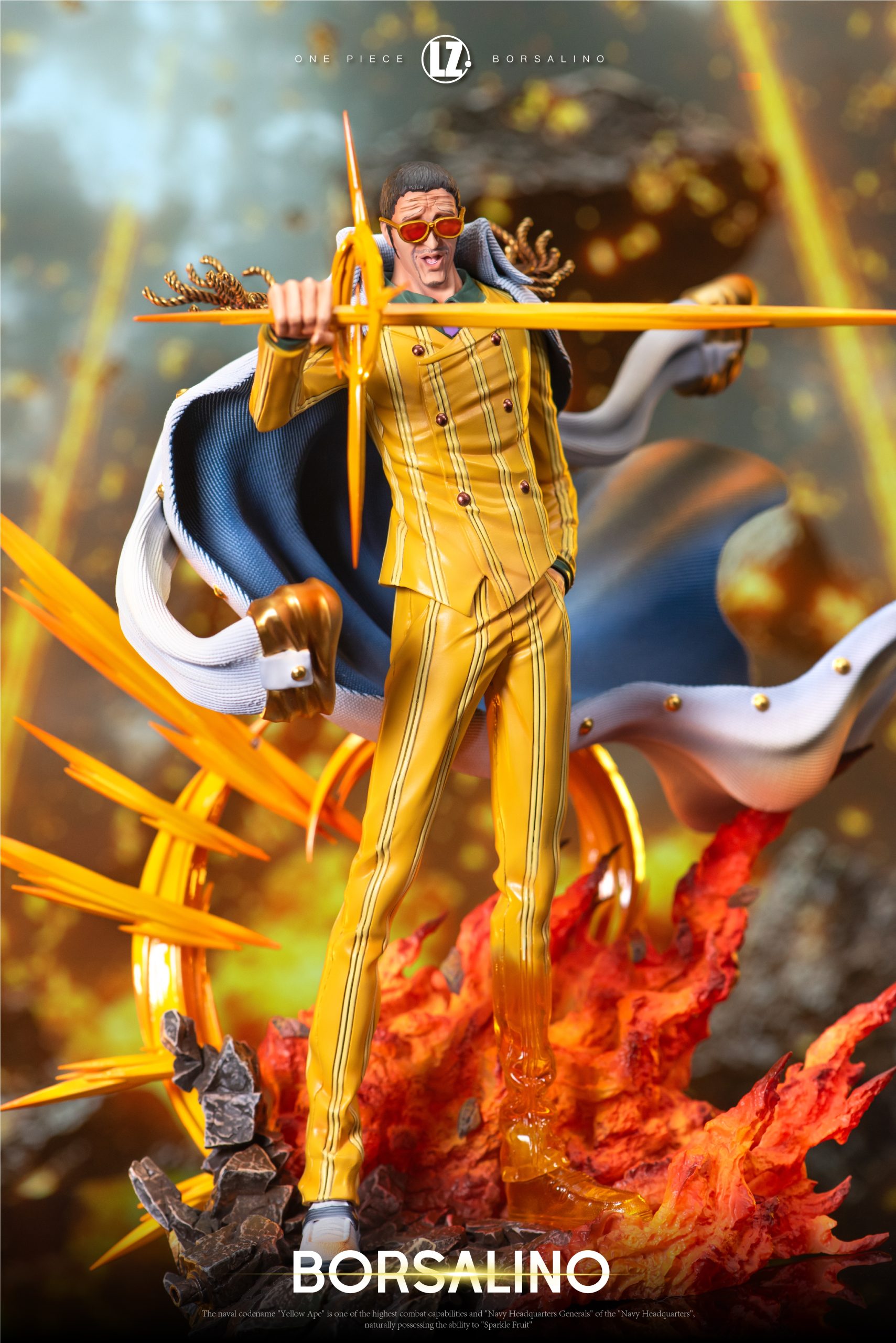 LZ Studio – One Piece Borsalino - elevenGK Anime Collectibles