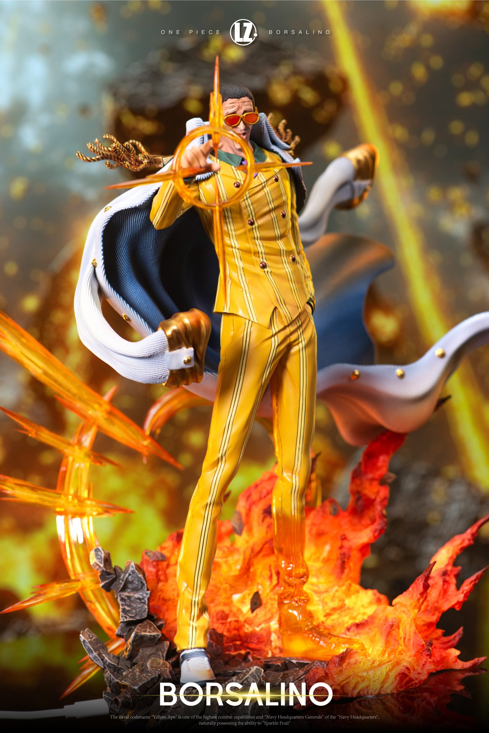 邦楽 One-piece LZ Studio – One Piece Borsalino - elevenGK Anime Collectibles