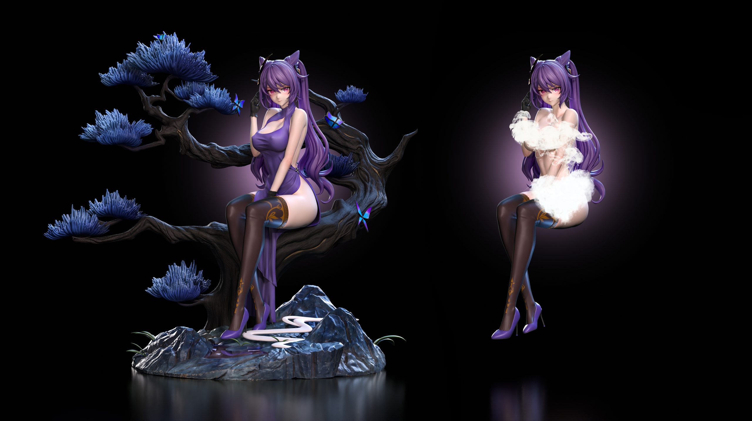 Lou Lan Studio - Genshin Impact Keqing B version