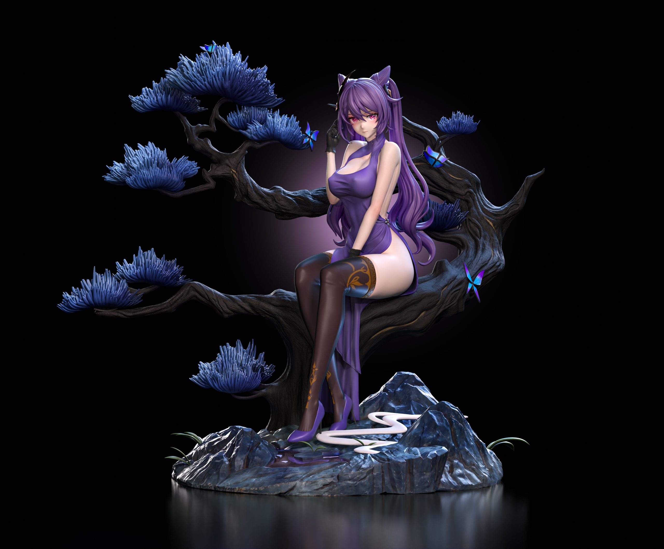 Lou Lan Studio - Genshin Impact Keqing B version