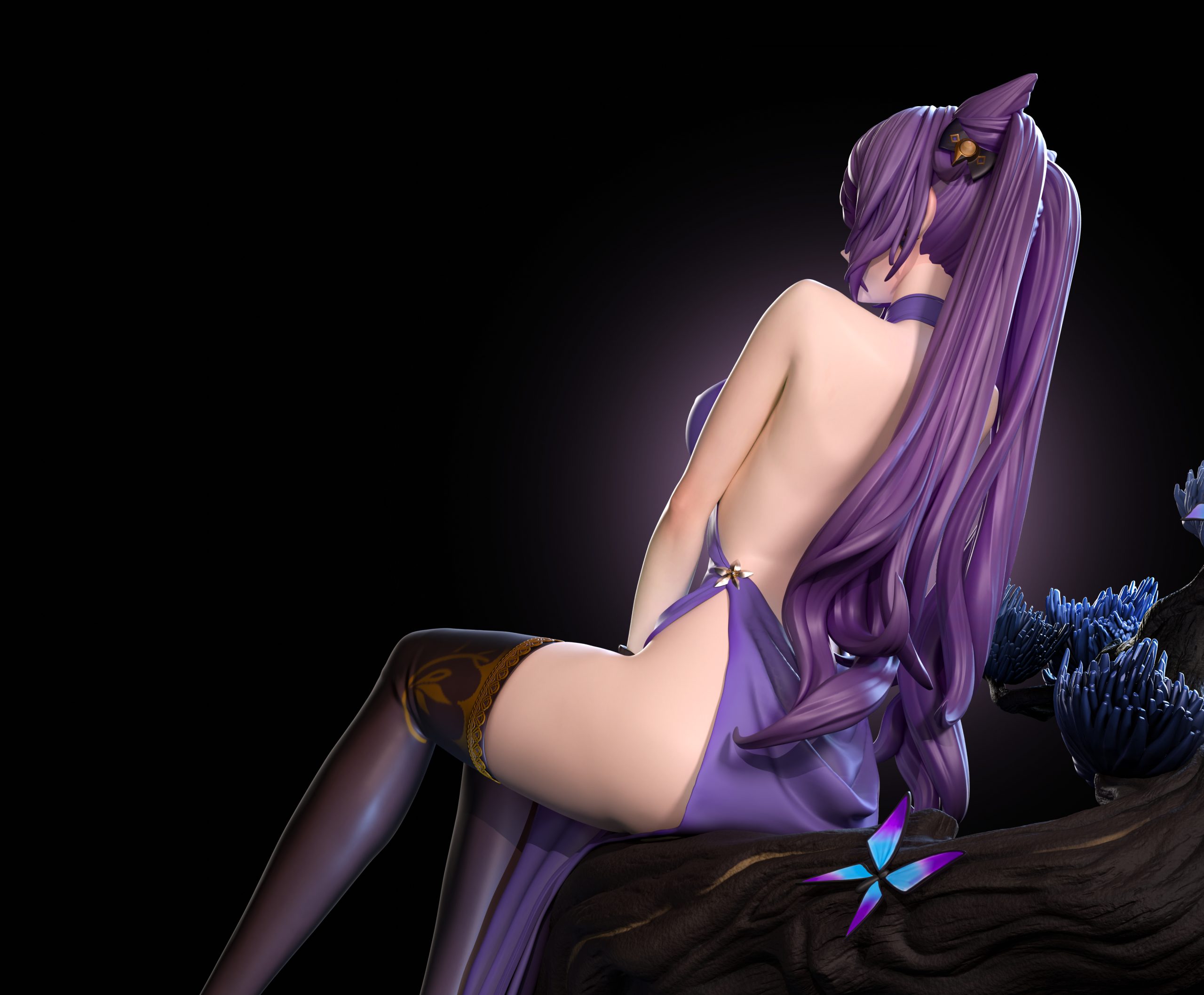 Lou Lan Studio - Genshin Impact Keqing B version