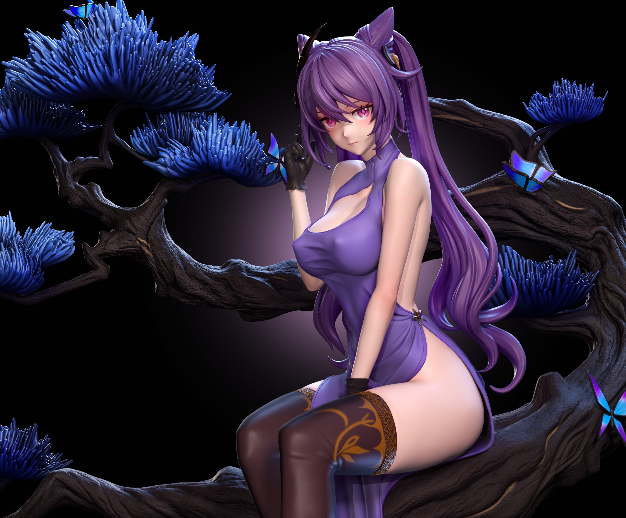 Lou Lan Studio - Genshin Impact Keqing B version