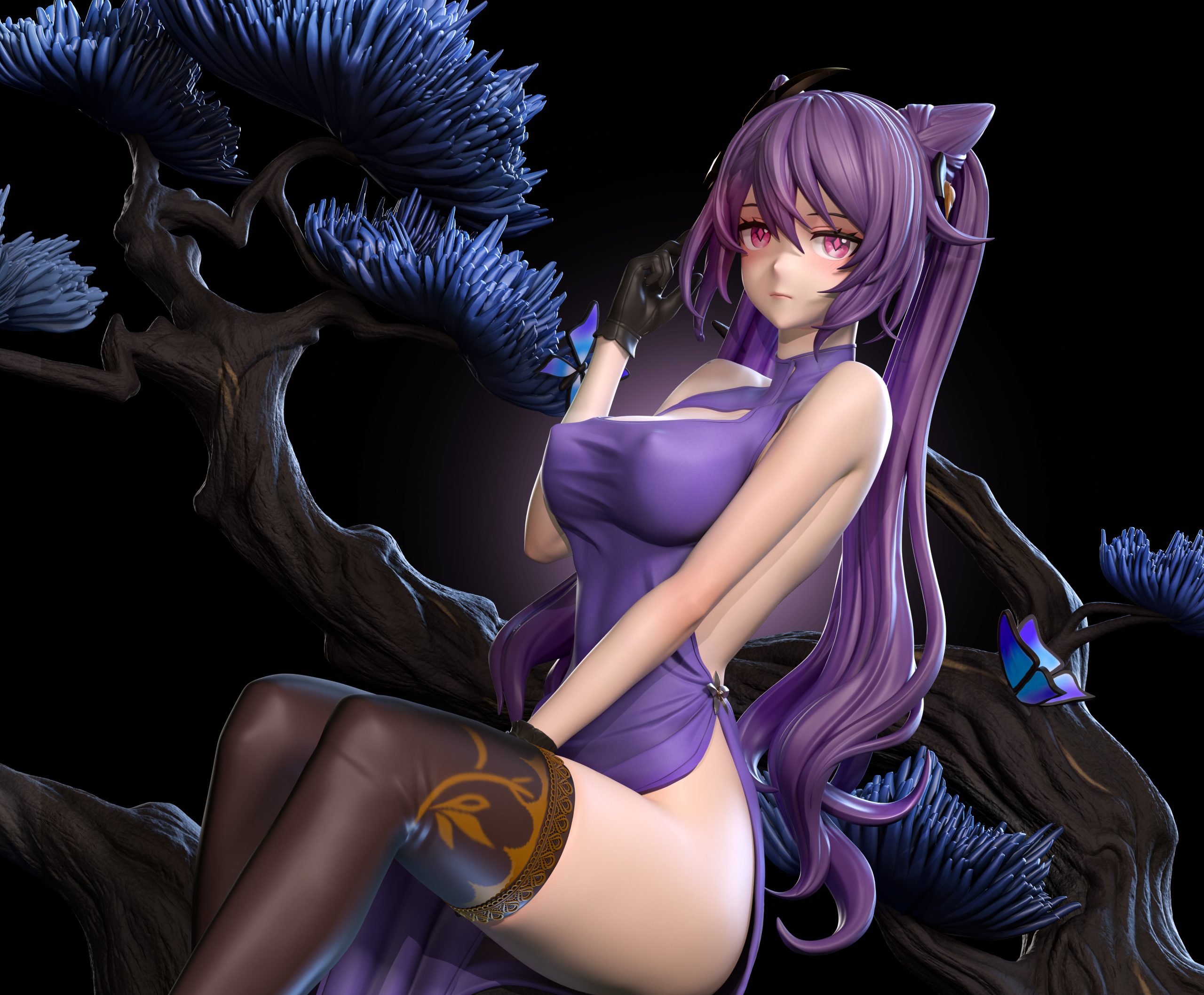 Lou Lan Studio - Genshin Impact Keqing B version