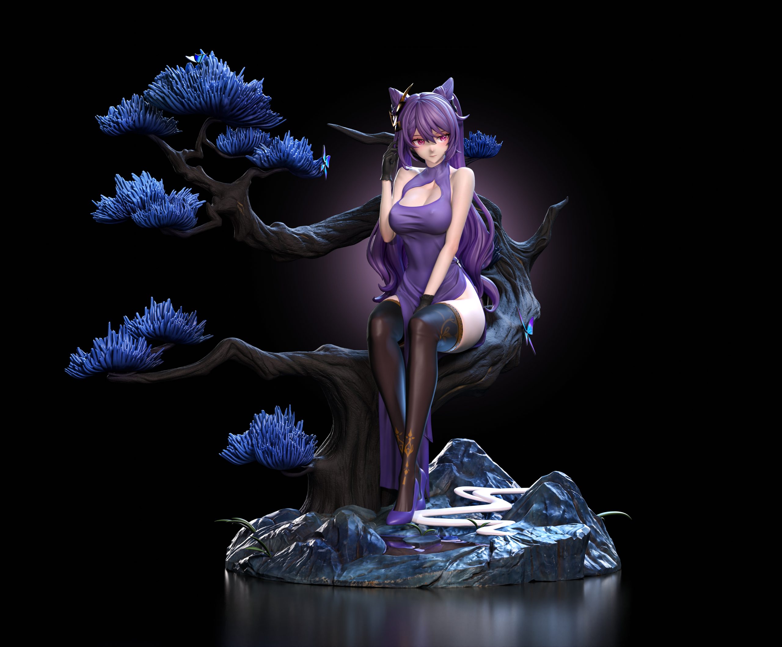 Lou Lan Studio - Genshin Impact Keqing B version