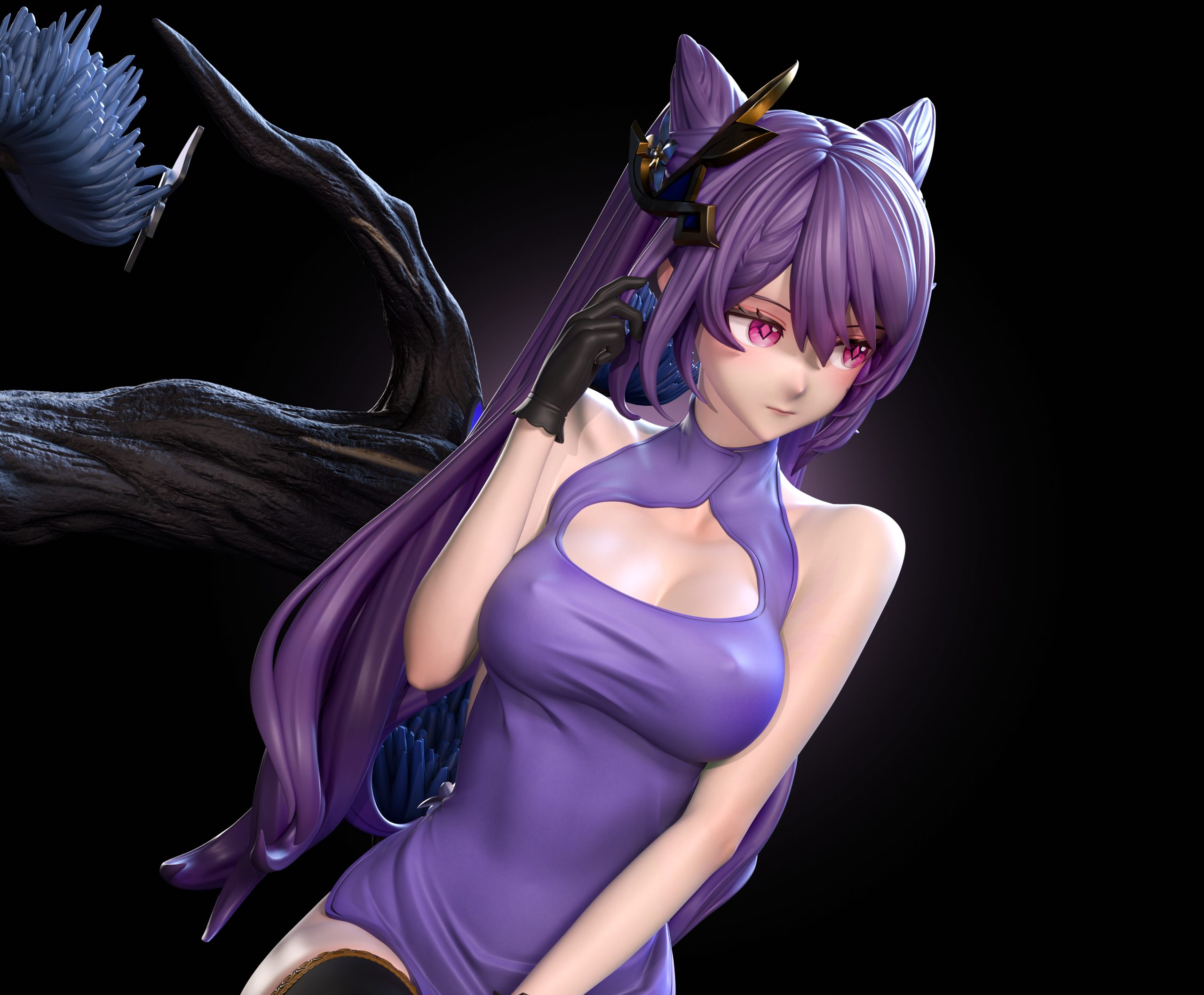 Lou Lan Studio - Genshin Impact Keqing B version