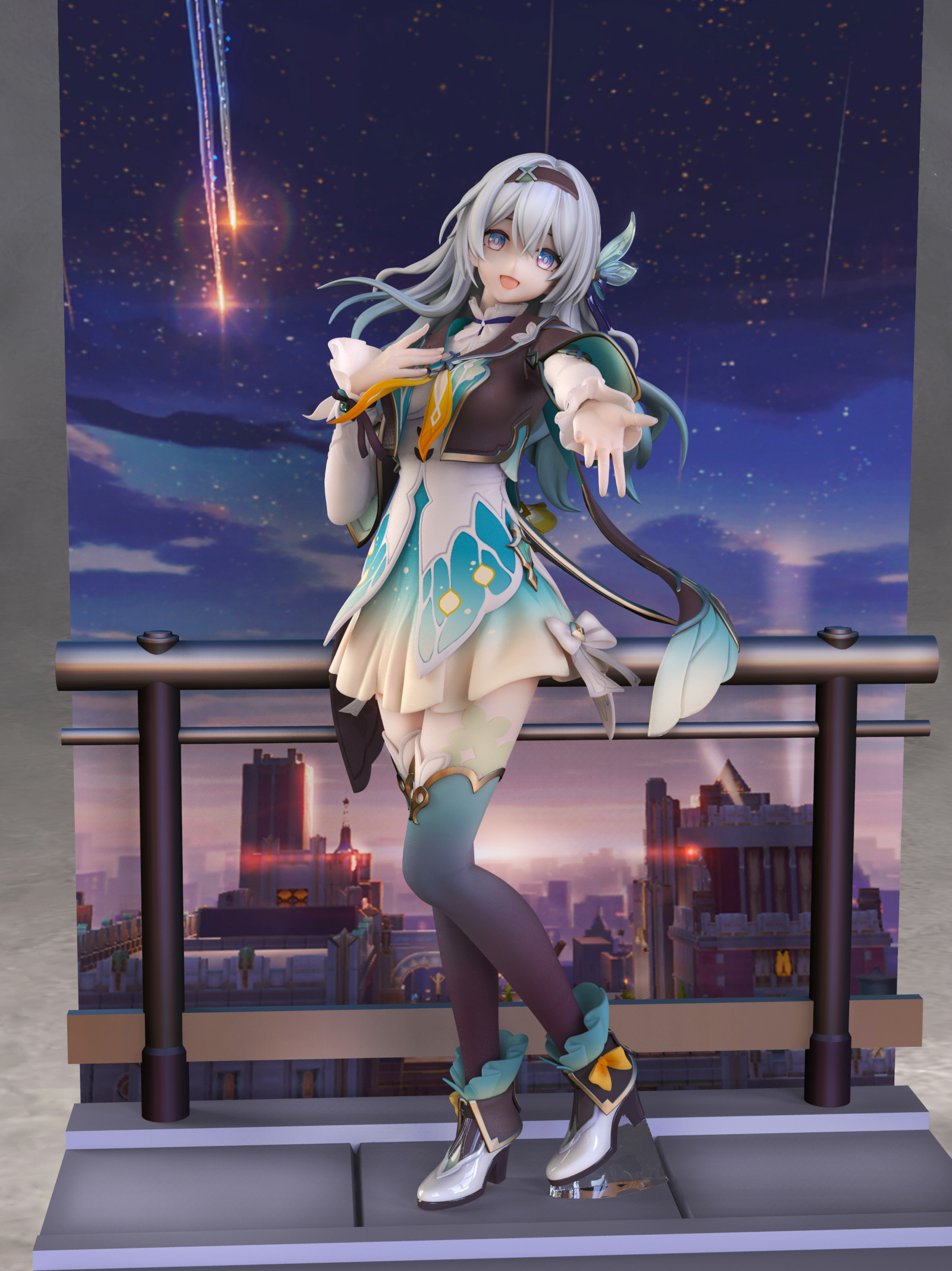 (*)様 崩壊スターレイル　imagination studio ホタル　フィギ Honkai Star Rail Imagination Studio ホタル樹脂製スタチュー