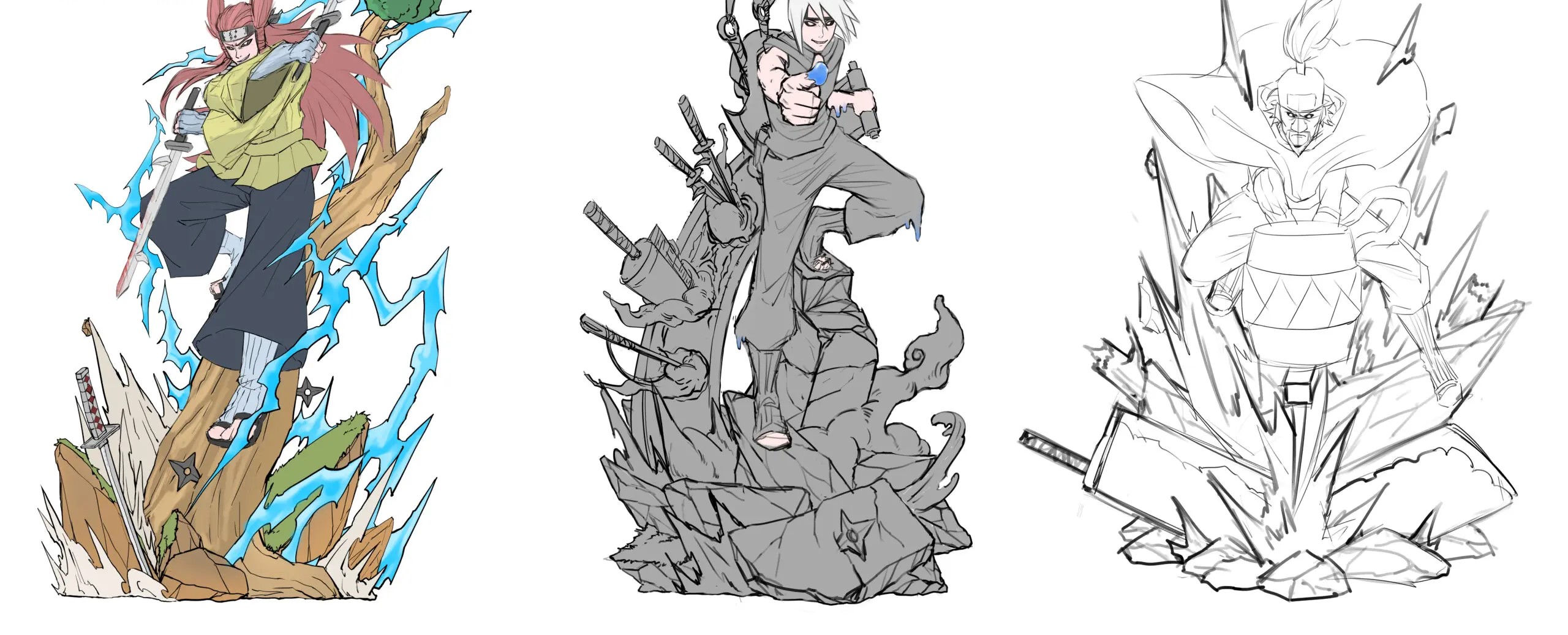 Loiter Studio - Seven Ninja Swordsmen of the Mist Naruto