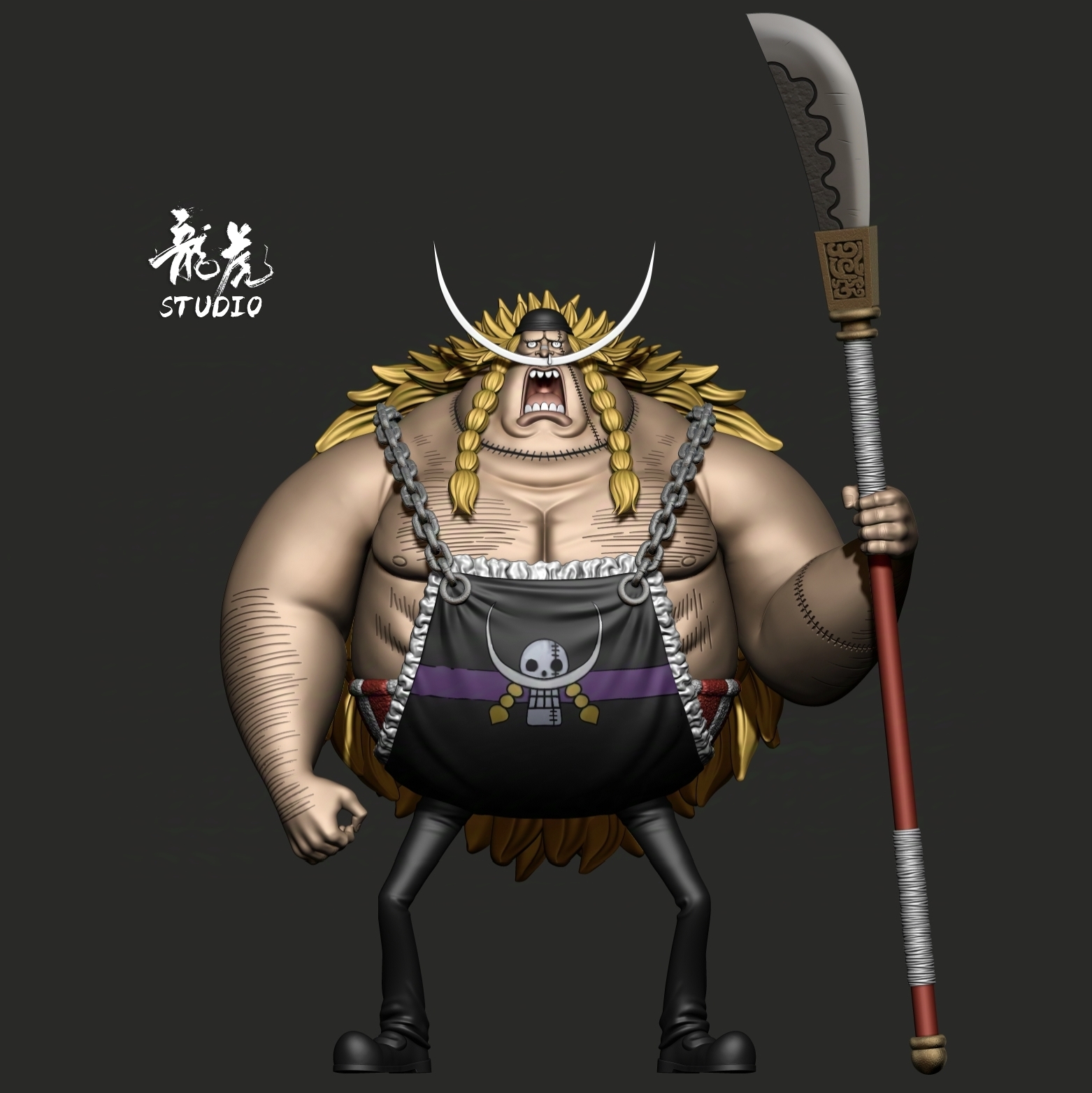 Long Hu Studio - One Piece Oka Shichibukai Completion No. 1 Edward Weevil