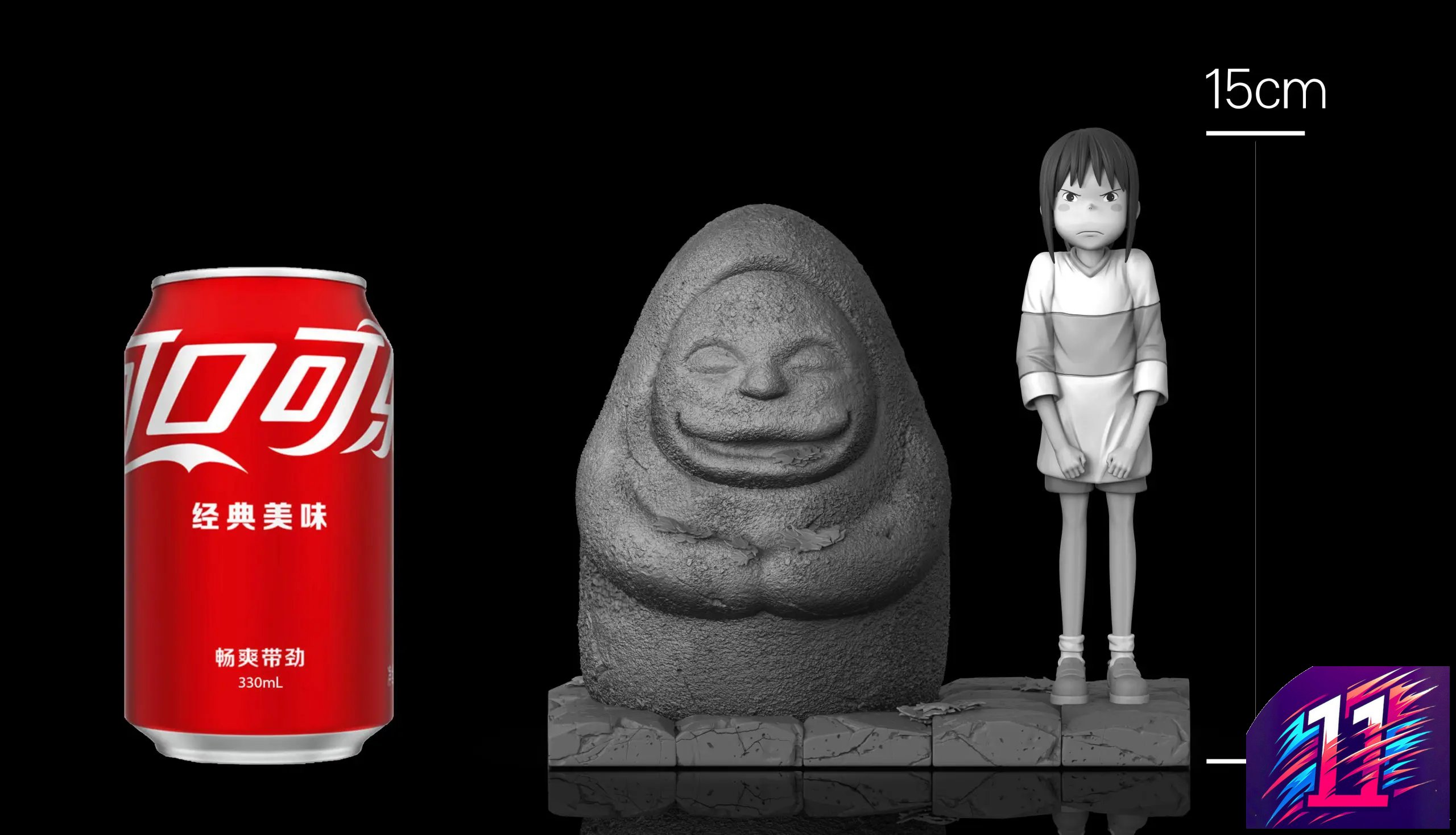 Long Miao Studio - Chihiro and the Stone Statue Spirited Away