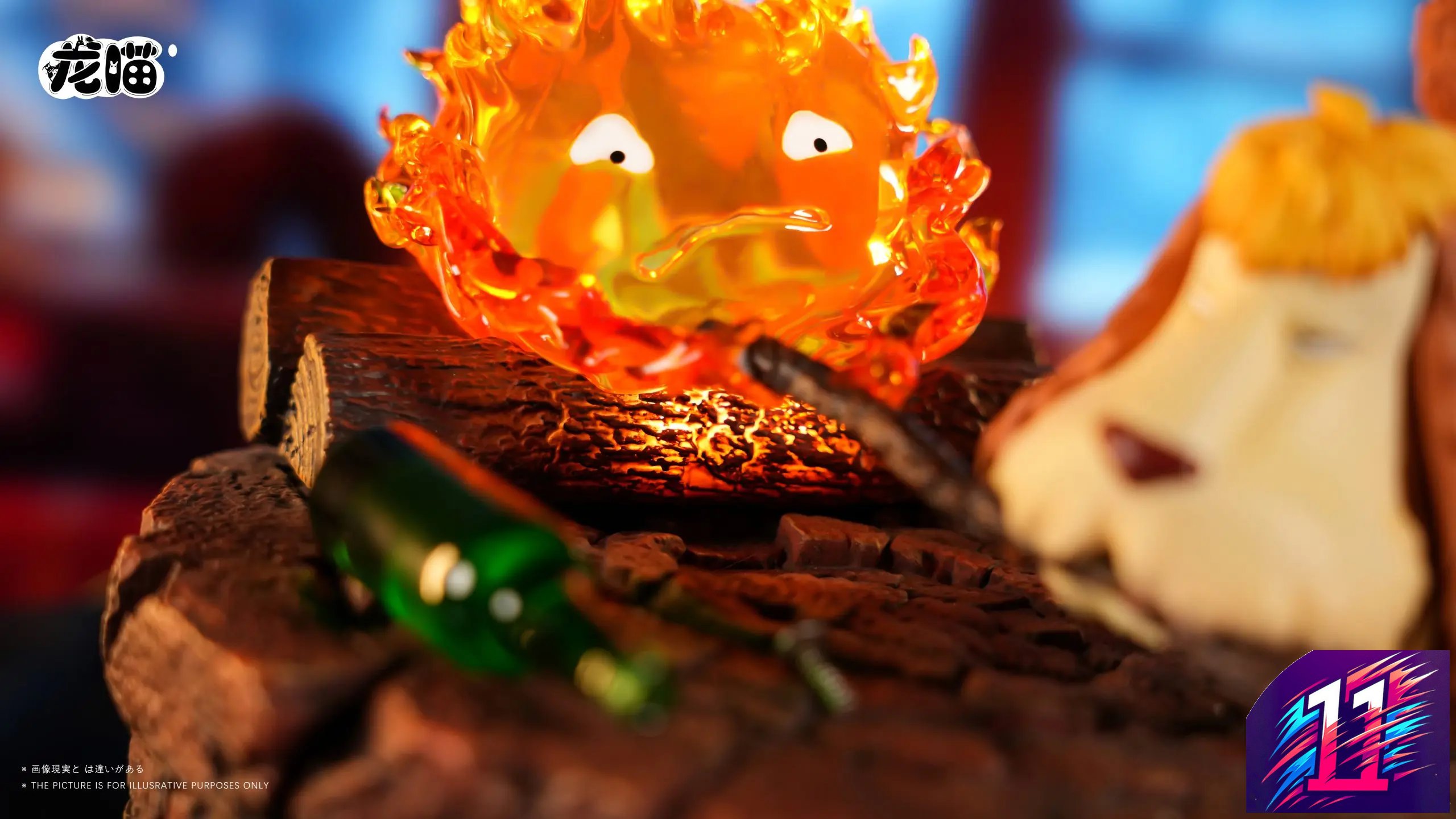 Long Miao Studio - Heen X Calcifer Howl%27s Moving Castle