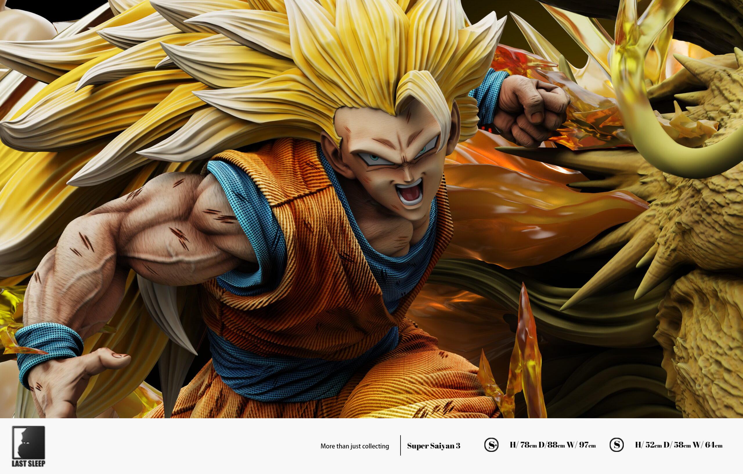Last Sleep Studio Dragon Ball Super Saiyan 3 Dragon Fist Pre Order