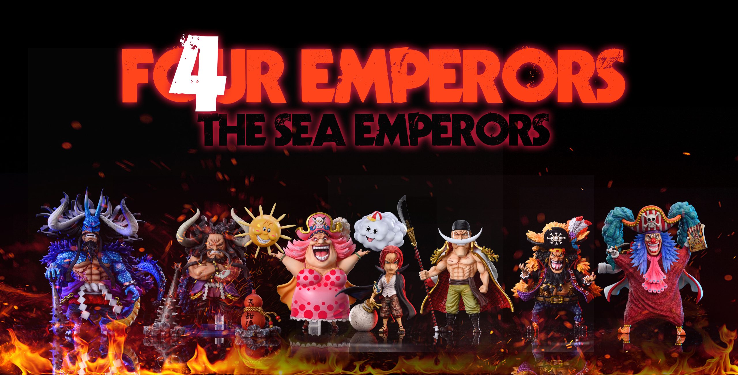 LeaGue Studio - One Piece 4 Emperors Series EDWARD NEWGATE