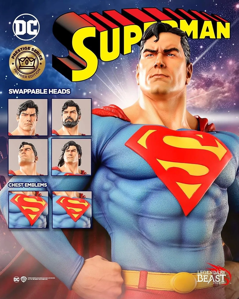 Legendary Beast Studios - 1/3 Superman Prestige Series(Licensed)