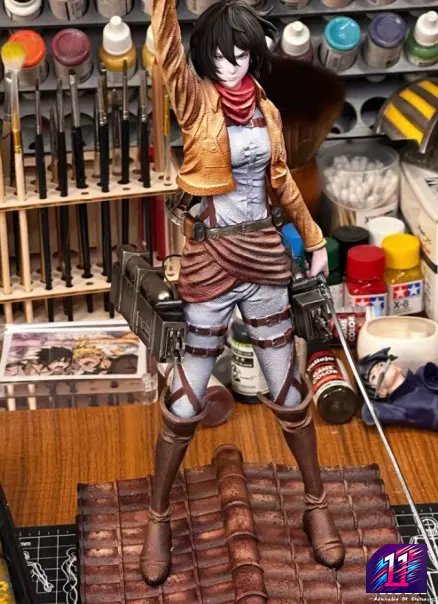 Leo Studio - Mikasa Ackerman Dokga Declaration Attack On Titan