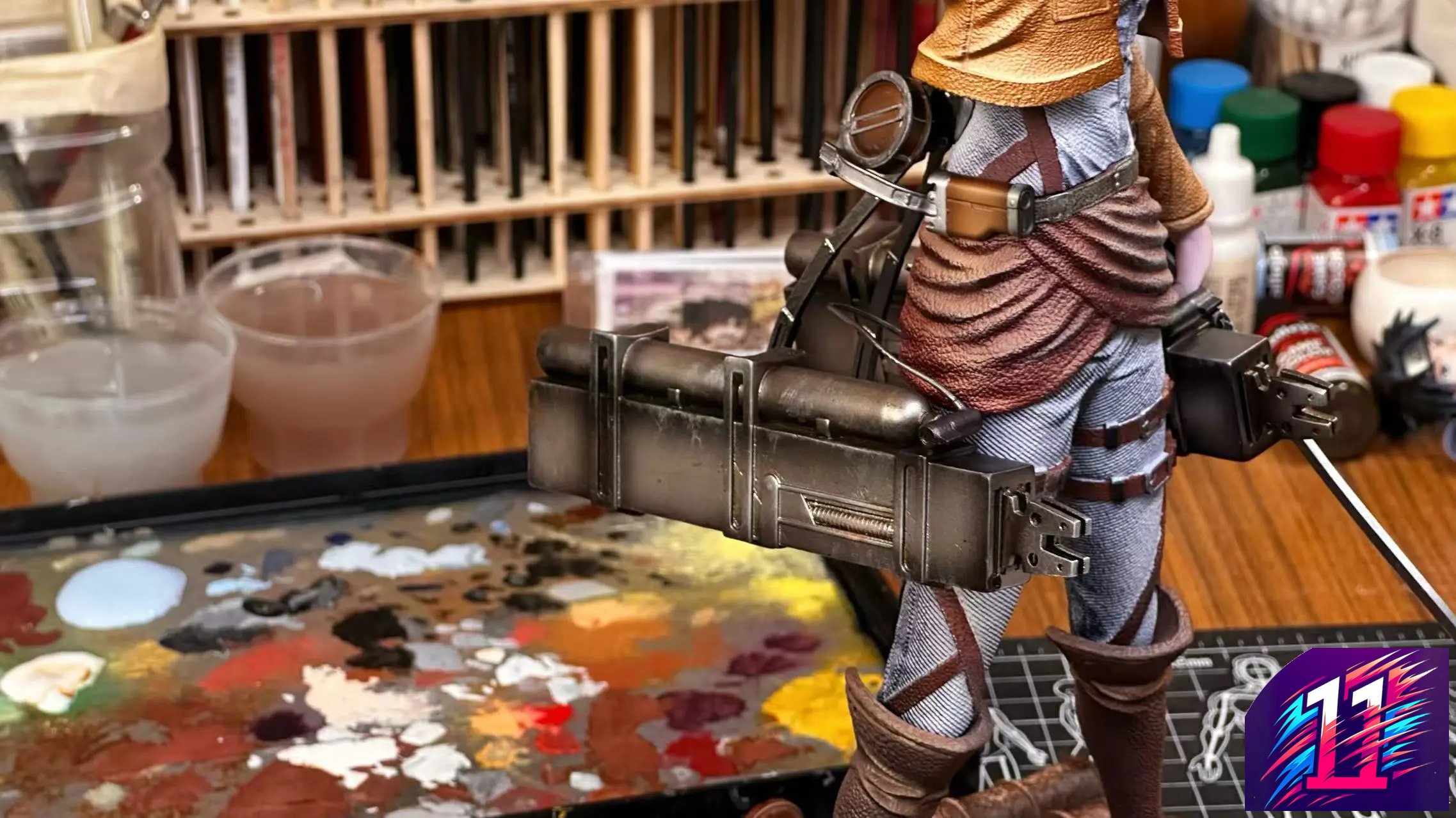 Leo Studio - Mikasa Ackerman Dokga Declaration Attack On Titan