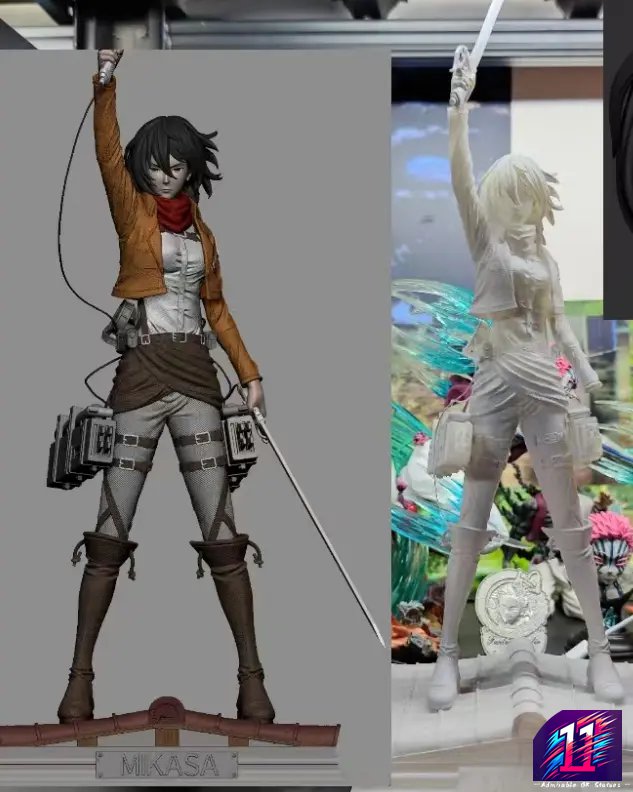 Leo Studio - Mikasa Ackerman Dokga Declaration Attack On Titan