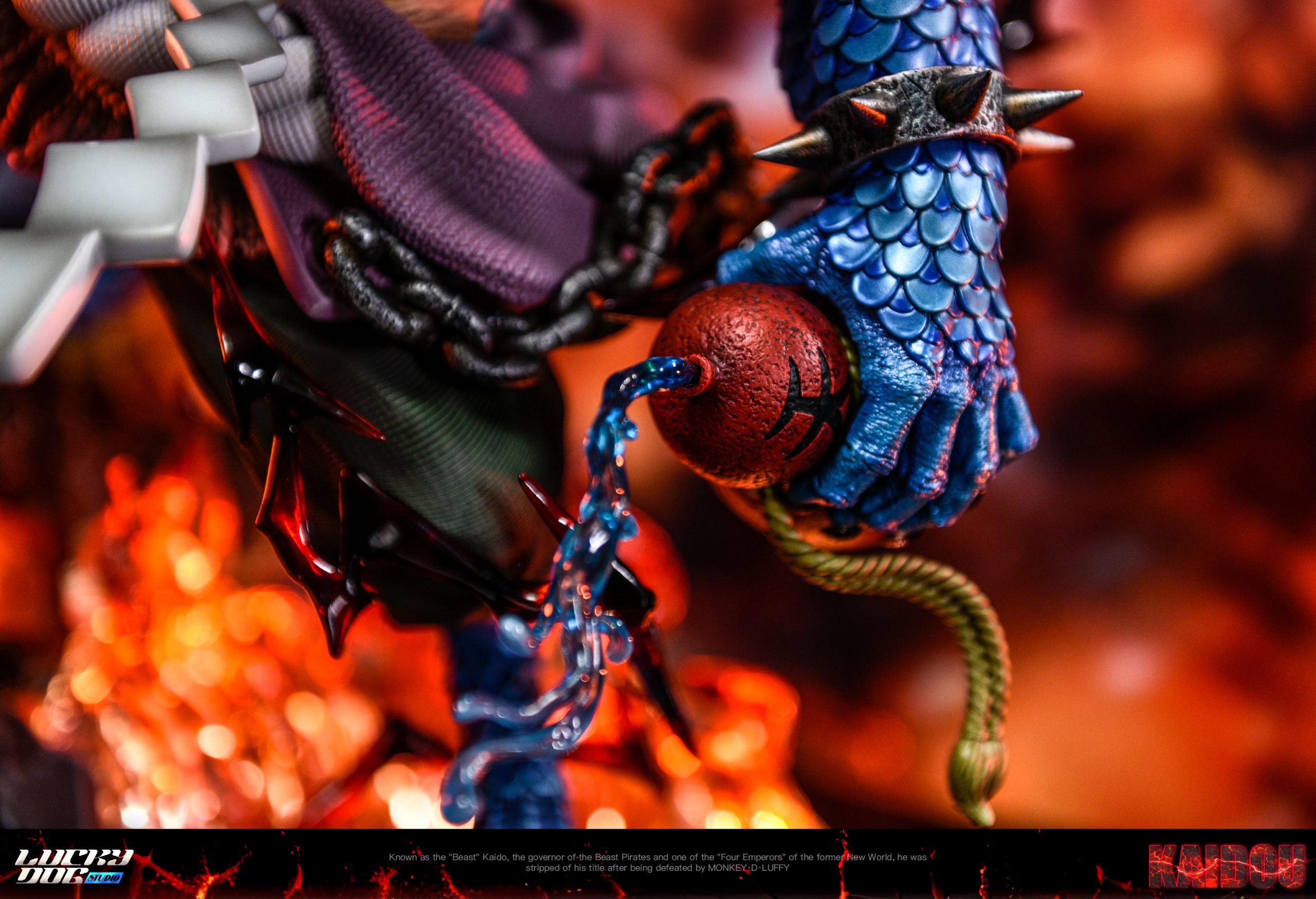 LuckyDog Studio - One Piece Yonko Hundred Beasts Kaido (Human-Beast Form)