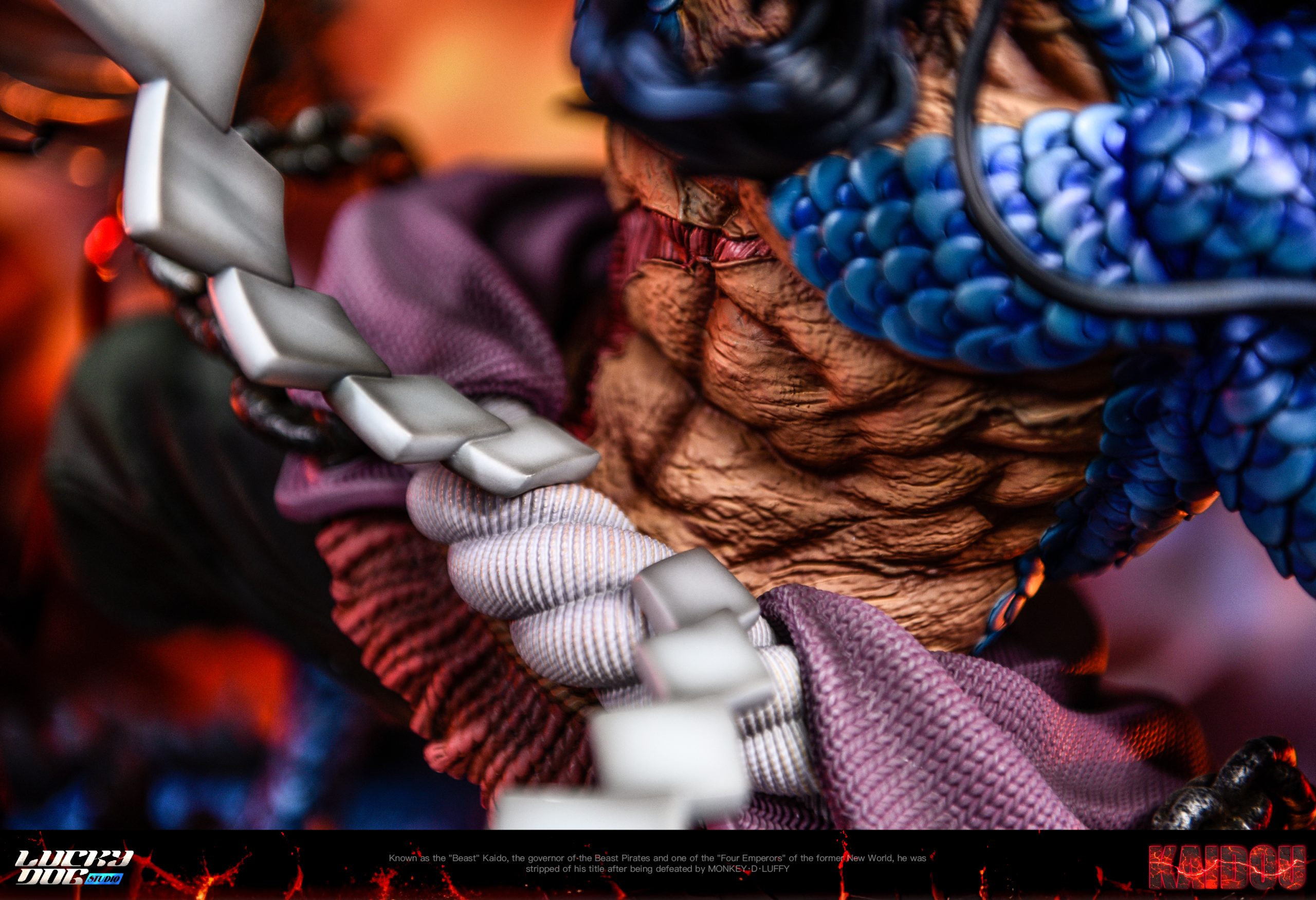 LuckyDog Studio - One Piece Yonko Hundred Beasts Kaido (Human-Beast Form)