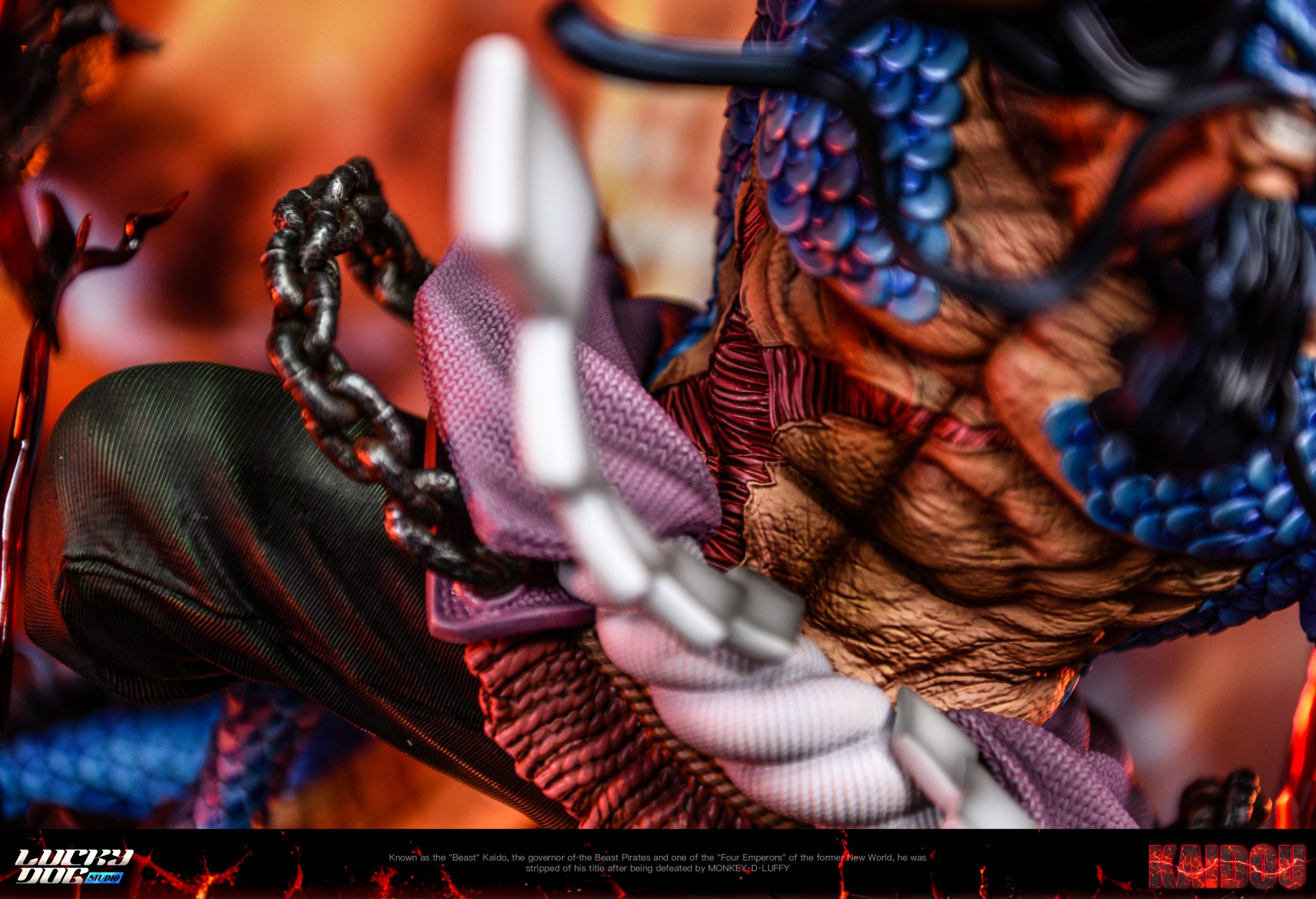 LuckyDog Studio - One Piece Yonko Hundred Beasts Kaido (Human-Beast Form)