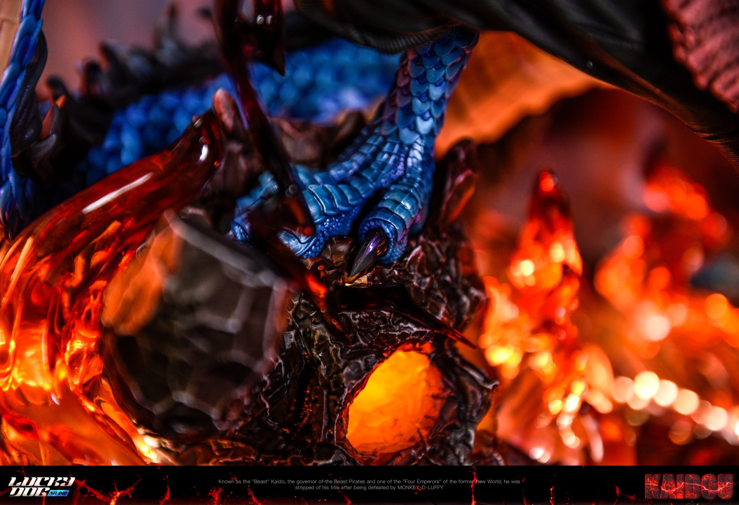 LuckyDog Studio - One Piece Yonko Hundred Beasts Kaido (Human-Beast Form)