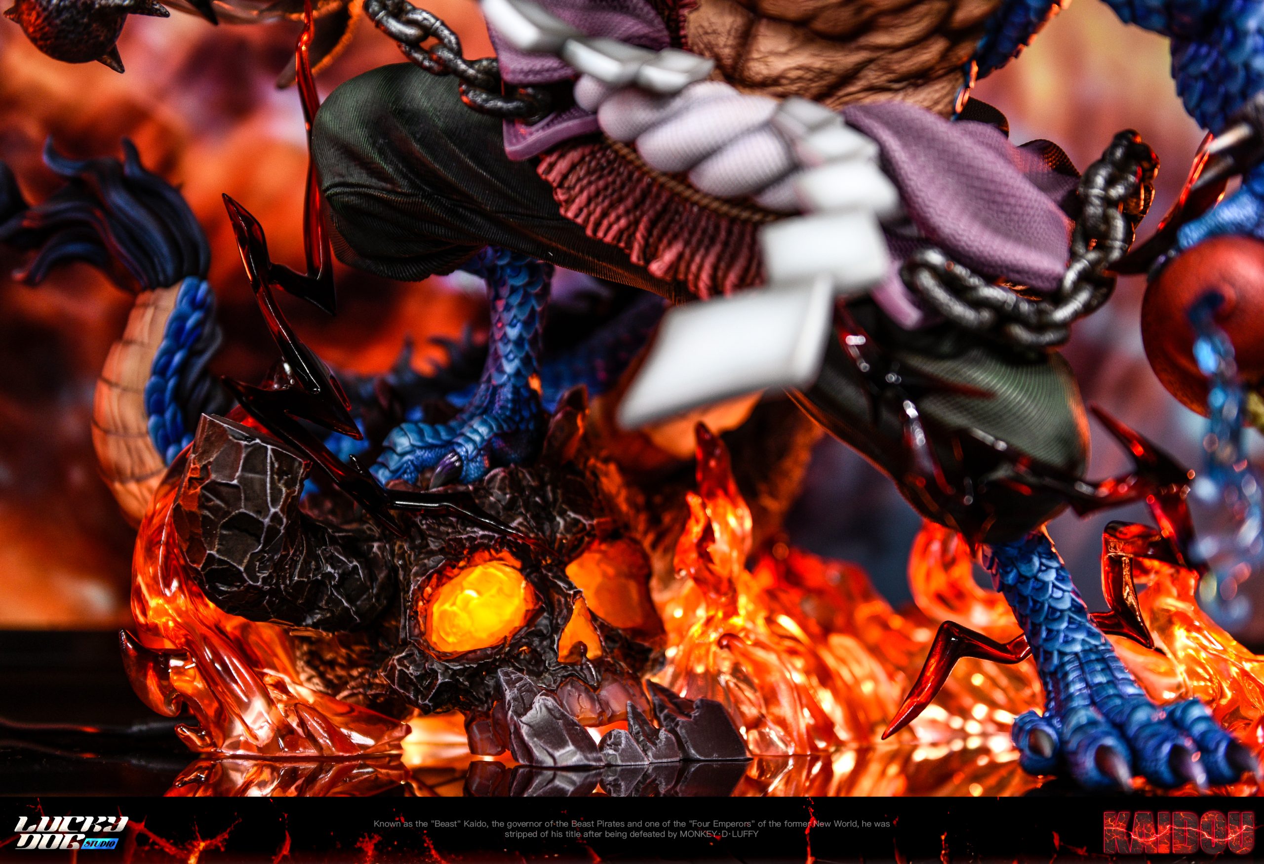 LuckyDog Studio - One Piece Yonko Hundred Beasts Kaido (Human-Beast Form)