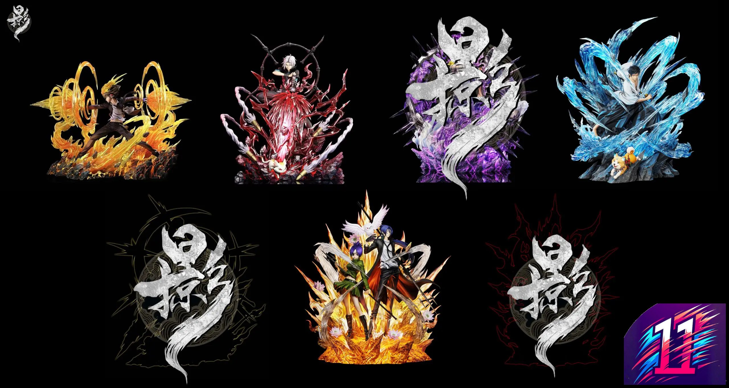 Lue Ying Studio - Chrome Dokuro X Mukuro Rokudo Mist Guardian Duet 005 Katekyo Hitman Reborn