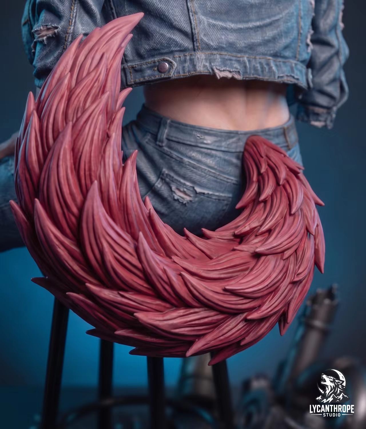 Lycanthrope Studio - Valko Denim Jacket Love and Deepspace