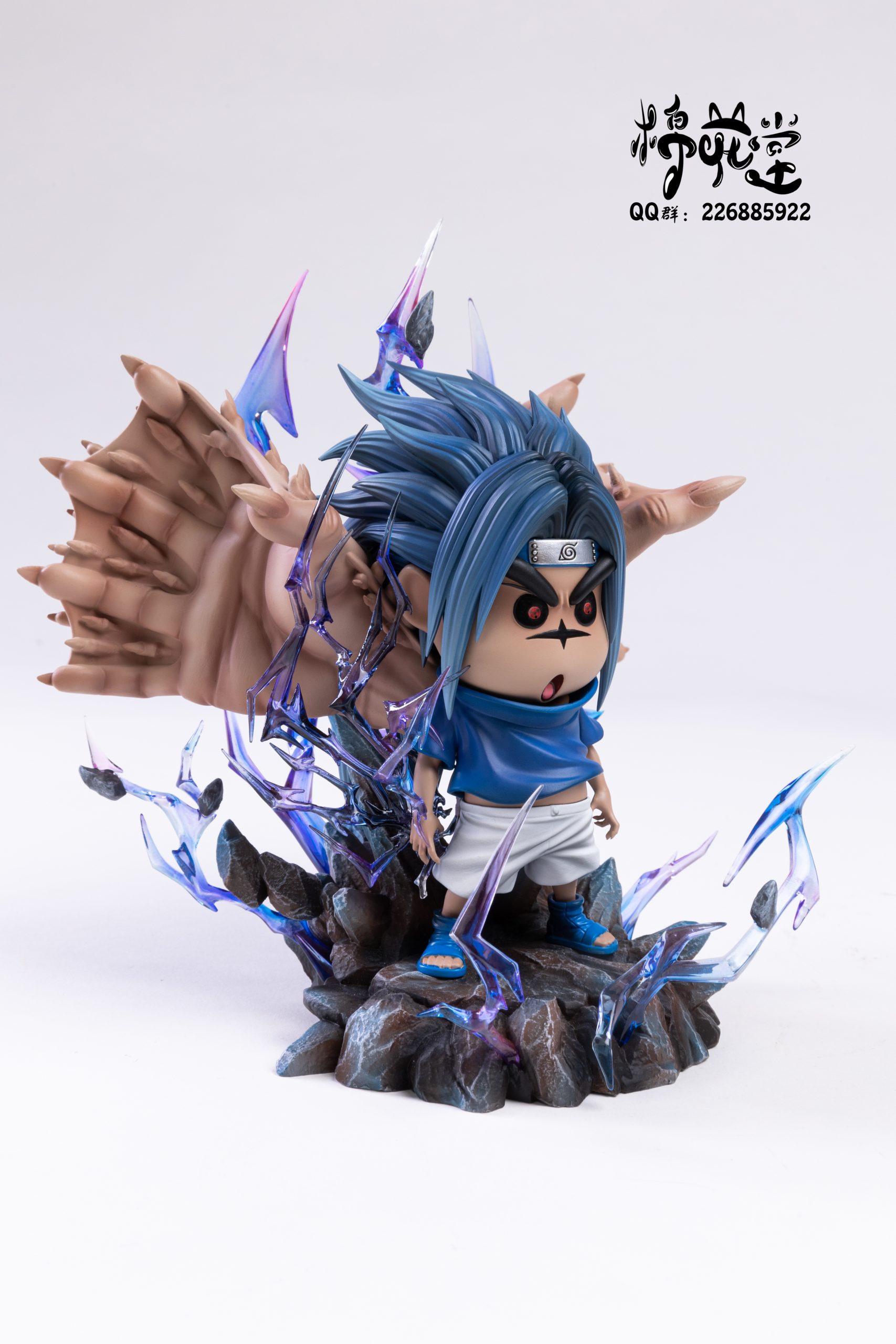 M.H.T Studio - Crayon Shin-chan Shinnosuke Nohara cos Uchiha Sasuke Valley of the End