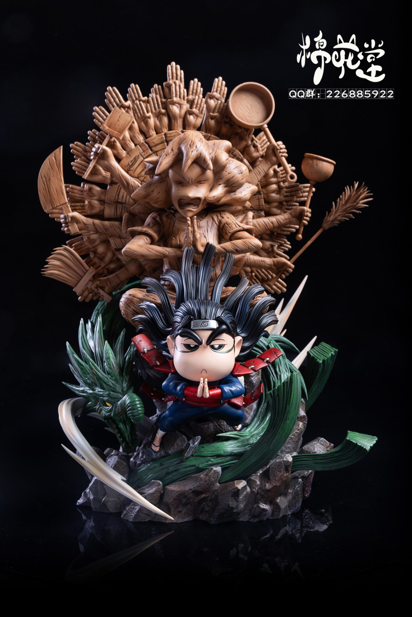 M.H.T Studio - Crayon Shin-chan Shinnosuke Nohara cosplays Senju Hashirama