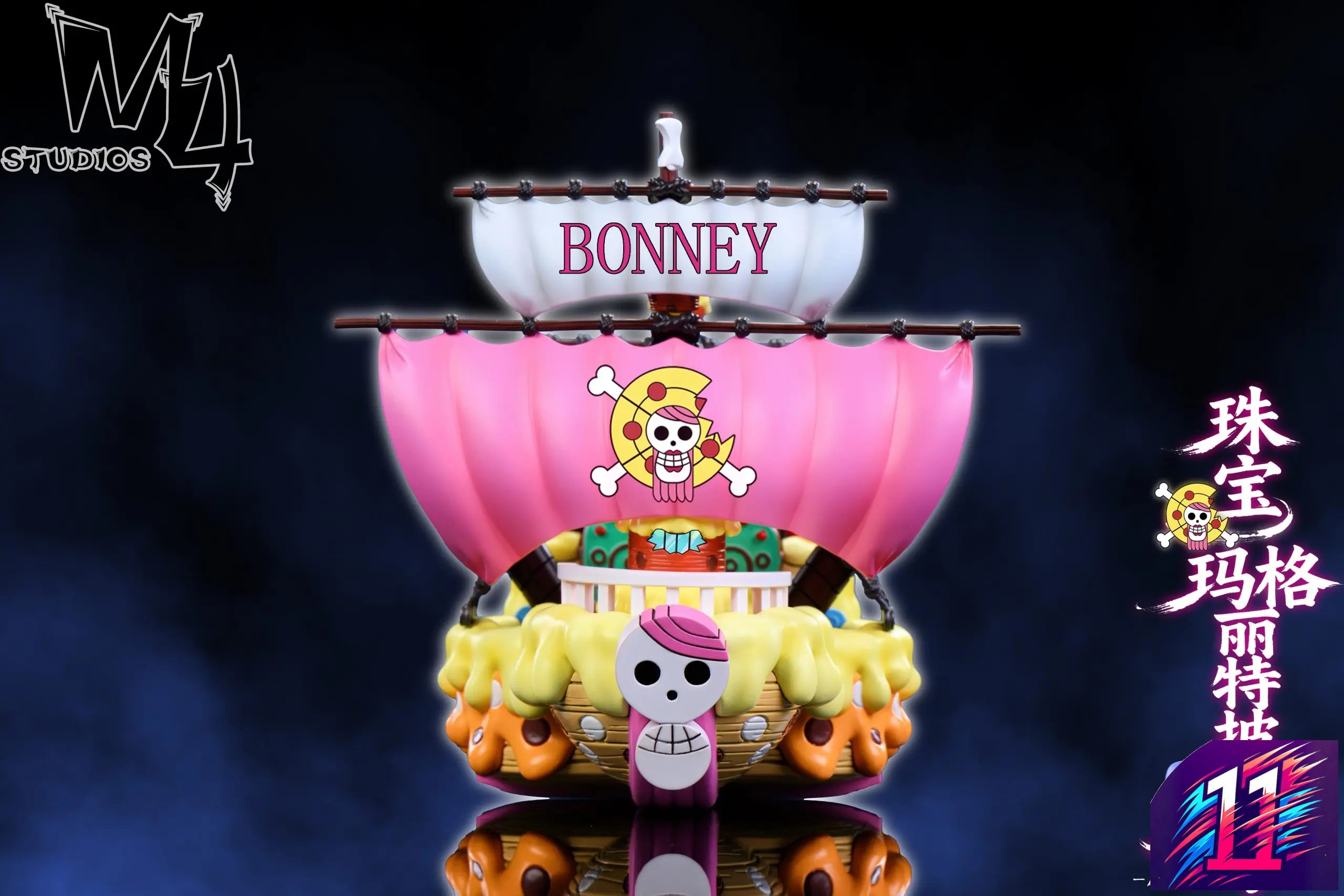 M4 Studio - Bonney Pirate Ship Jewelry Margherita One Piece