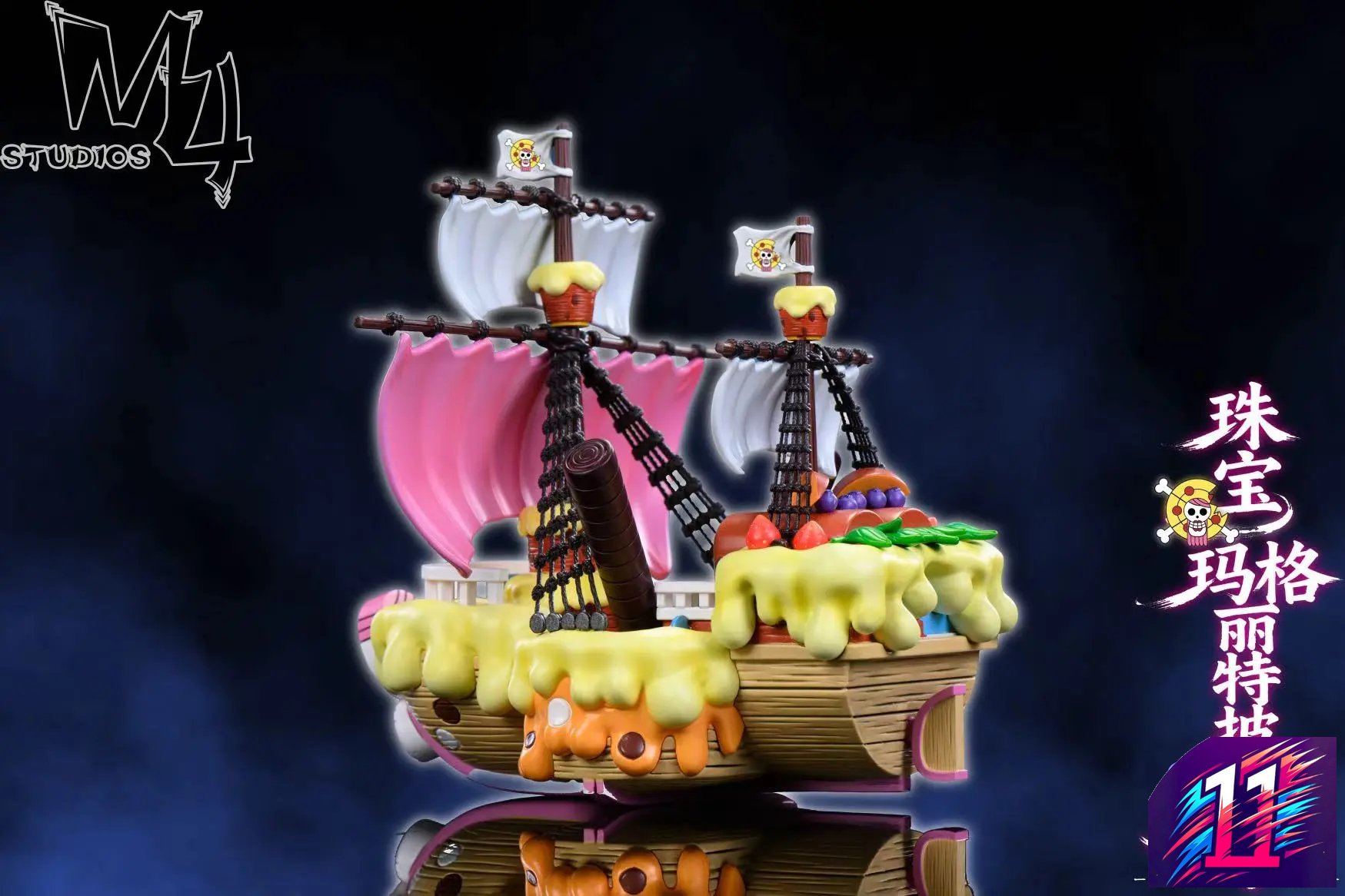 M4 Studio - Bonney Pirate Ship Jewelry Margherita One Piece