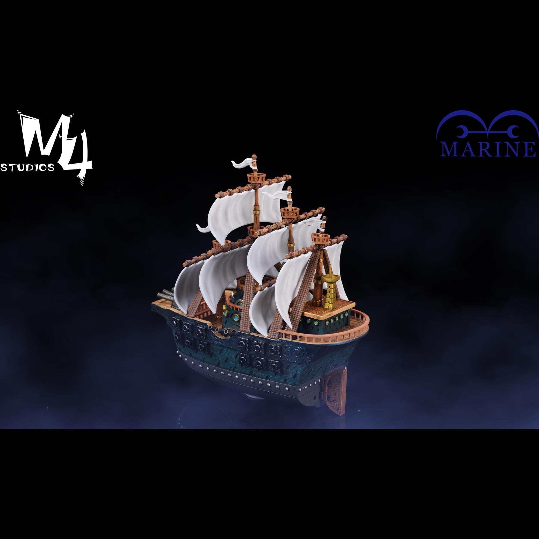 M4 Studio – One Piece Marine Warship - elevenGK Anime Collectibles