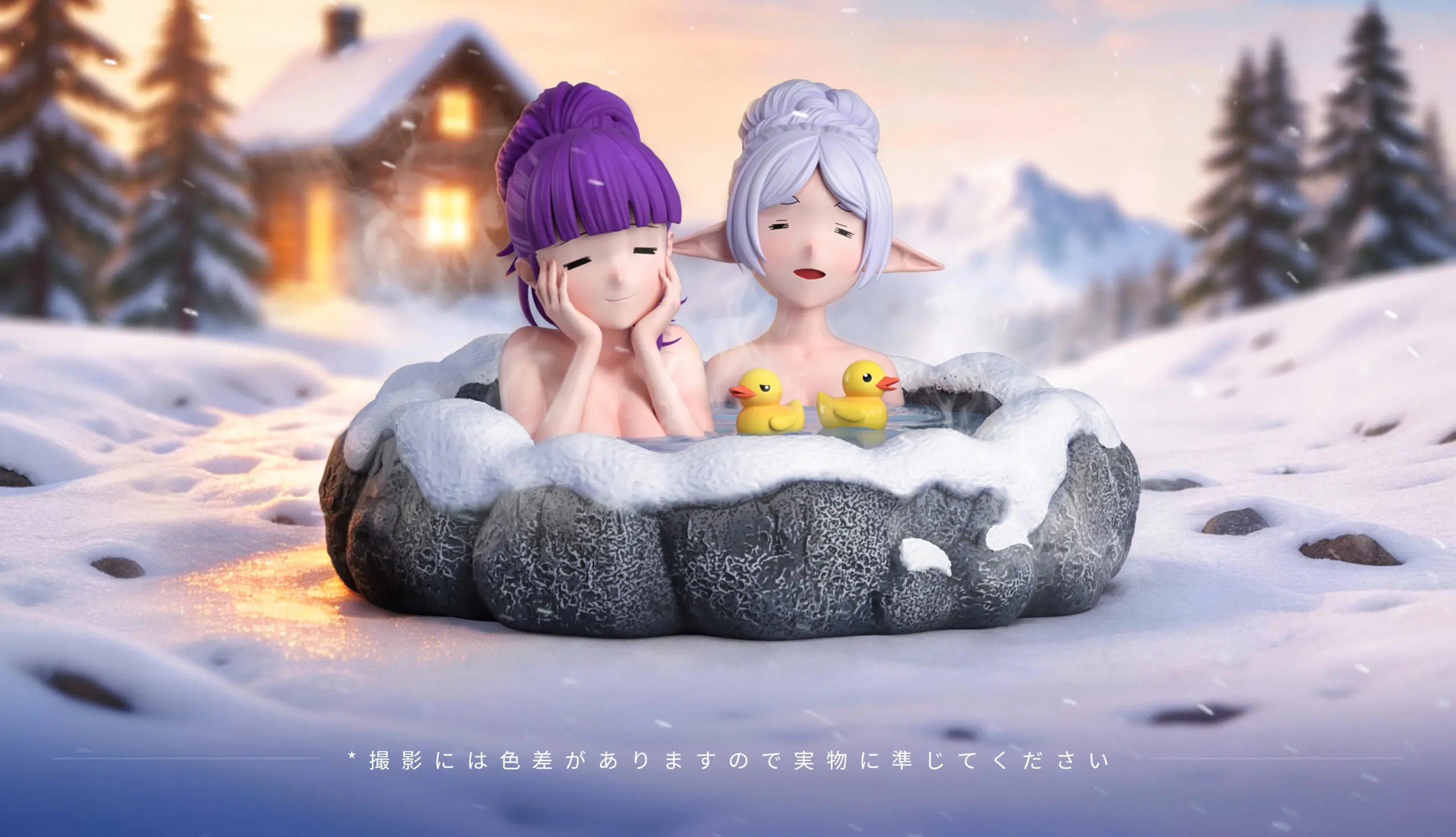 MMLAND Studio - Frieren X Fern Hot Spring Frieren: Beyond Journey%27s End